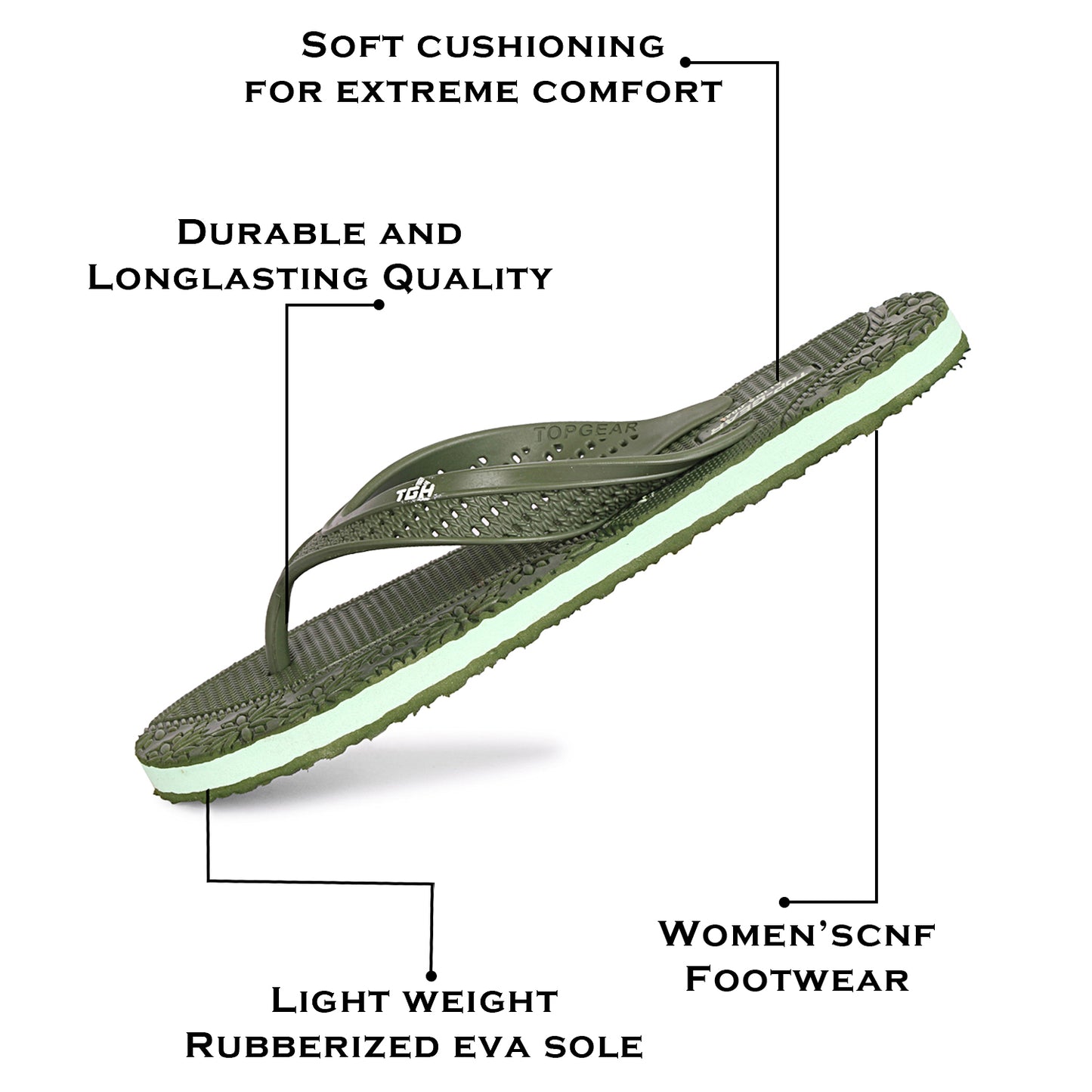 TGH LITEZ Alina004 Stylish Hawai Chapple Slipper