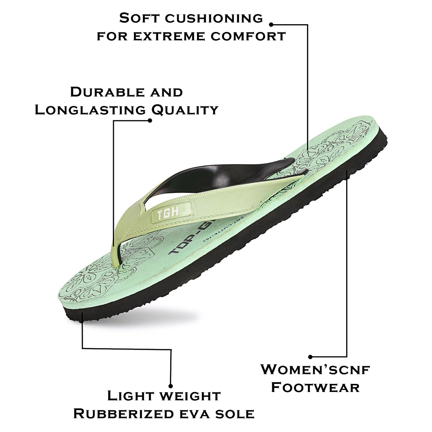 TGH LITEZ Cutte101 Stylish Hawai Chapple Slipper