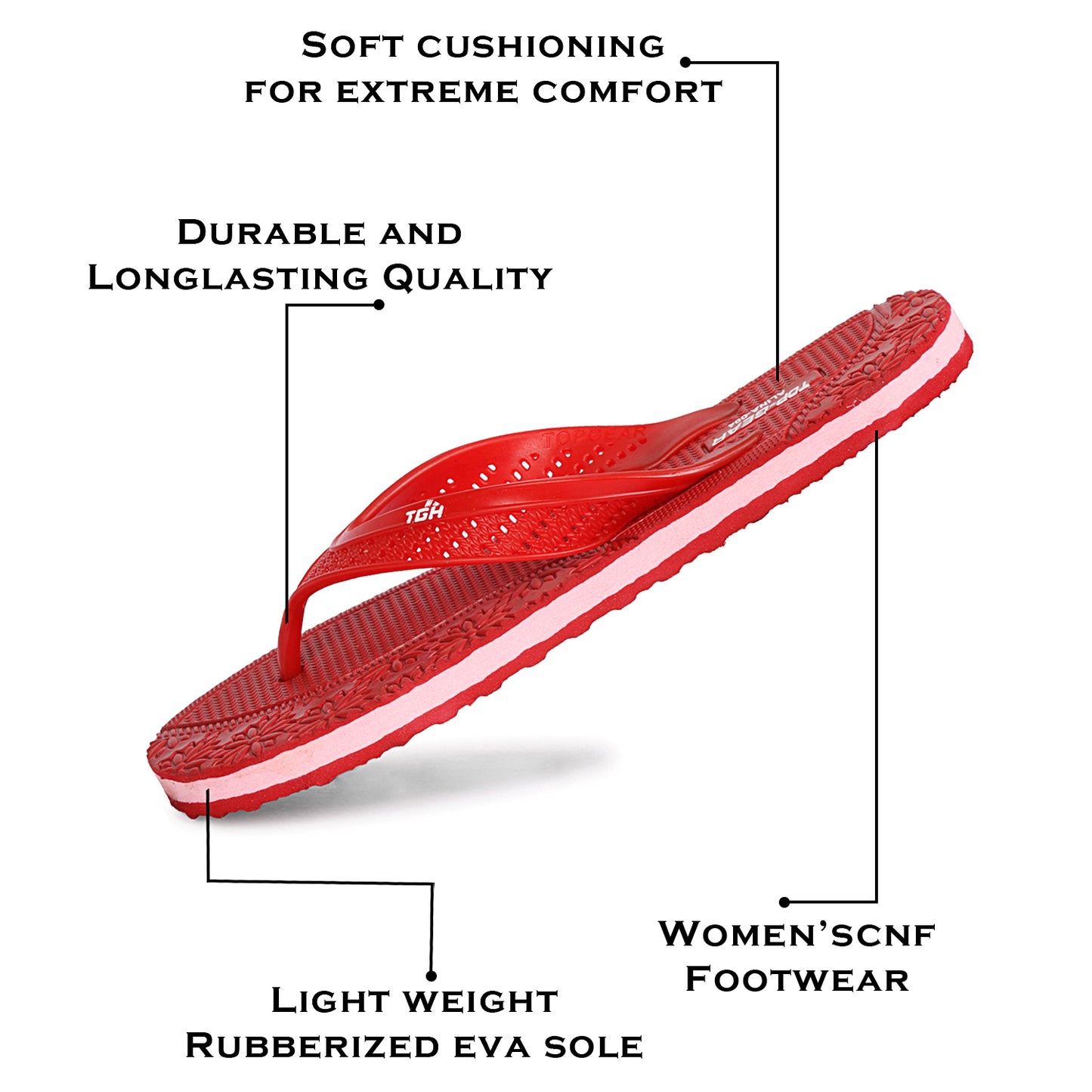 TGH LITEZ Alina004 Stylish Hawai Chapple Slipper