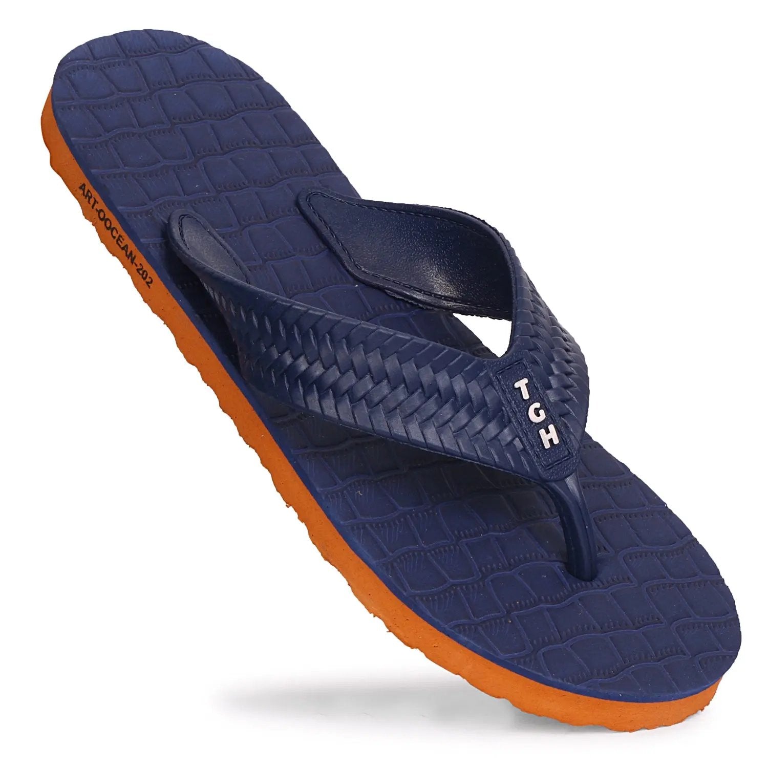 TGH LITEZ Oocean202 Men's Soft & Comfortable Slip-On Hawai Chappal for Daily Wear