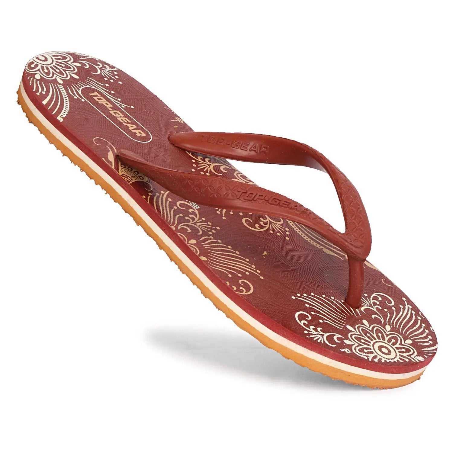 TGH LITEZ NIMMI59 Women's Soft & Comfortable Slip-On Hawai Chappal for Daily Wear