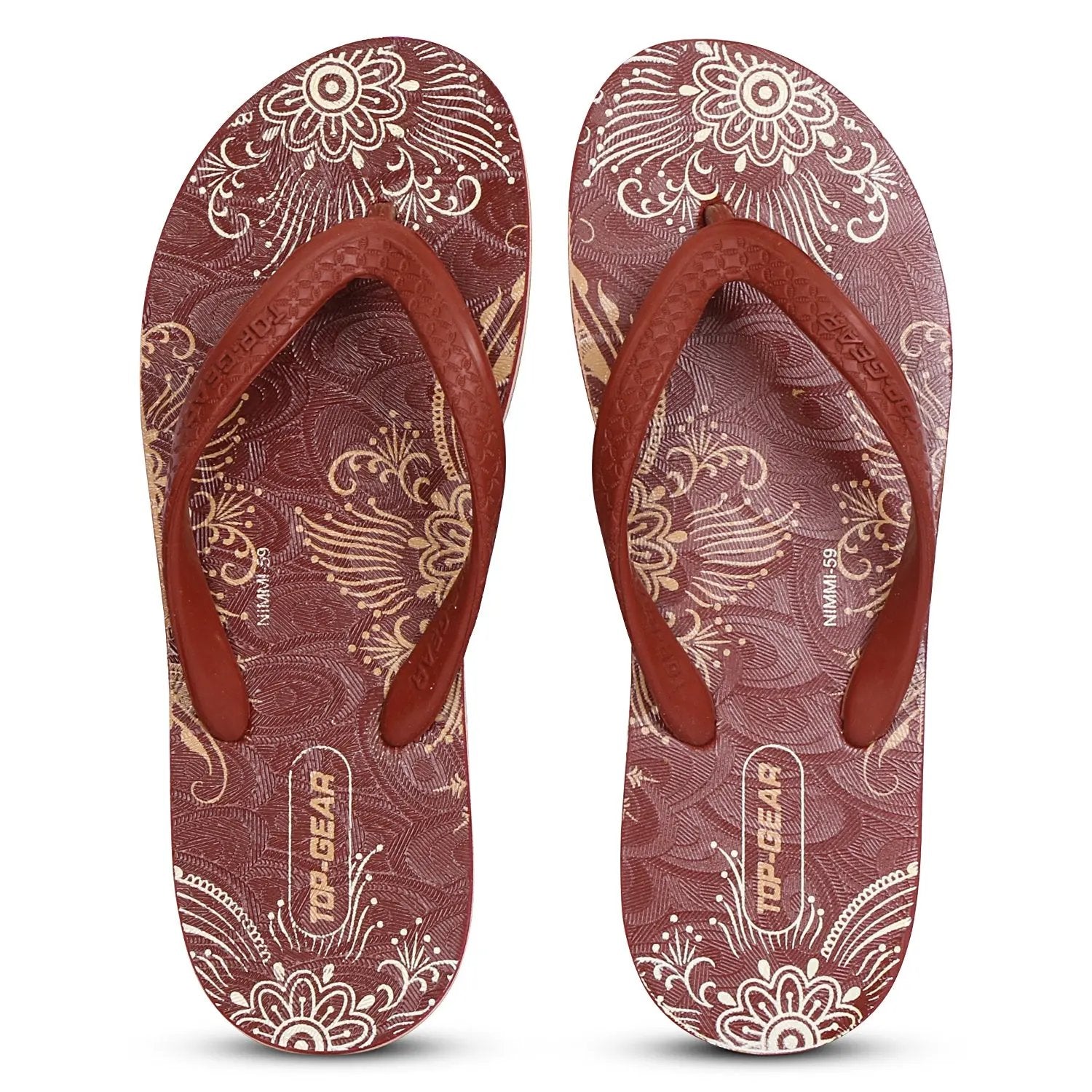 TGH LITEZ NIMMI59 Women's Soft & Comfortable Slip-On Hawai Chappal for Daily Wear