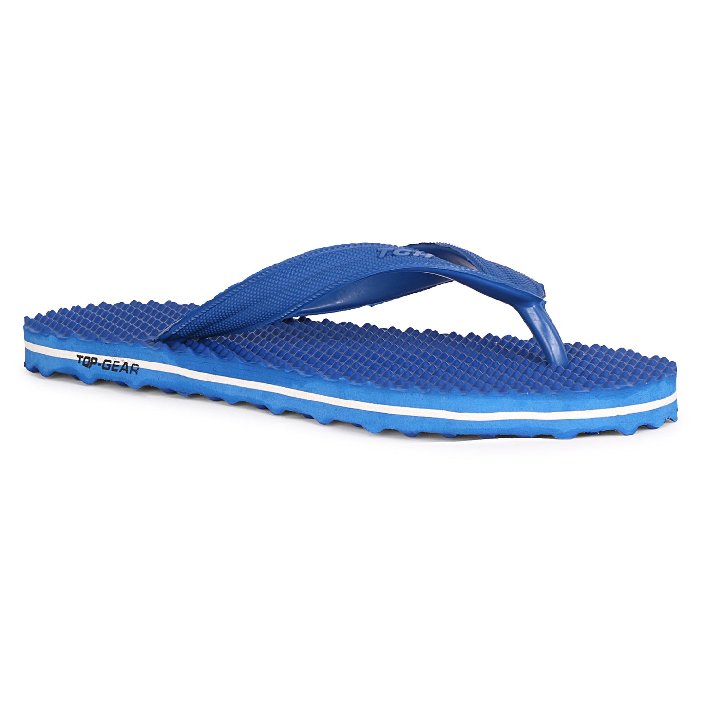 TGH LITEZ Fitness Health Hawai Chapple Slippers (Full Blue)