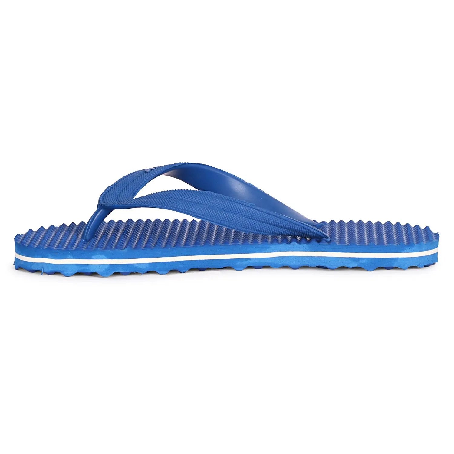 TGH LITEZ Fitness Health Hawai Chappal Slippers (Full Blue)