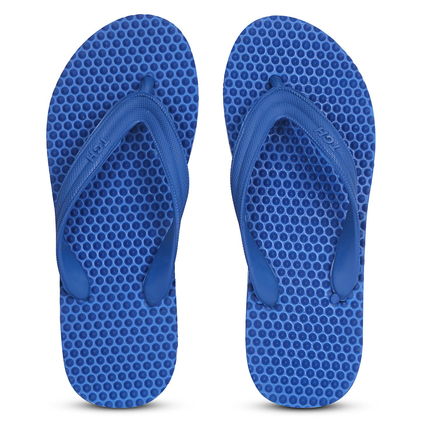 TGH LITEZ Fitness Health Hawai Chapple Slippers (Full Blue)