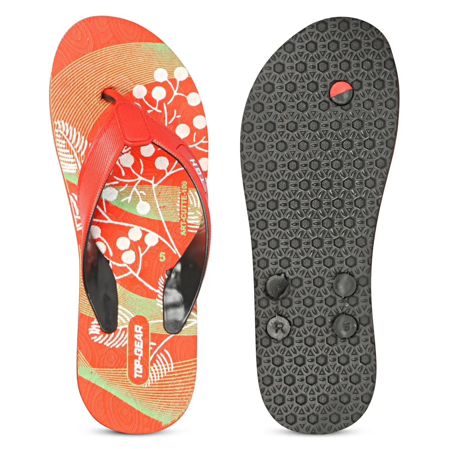 TGH LITEZ Cutte100 Women's Soft & Comfortable Slip-On Hawai Chappal for Daily Wear