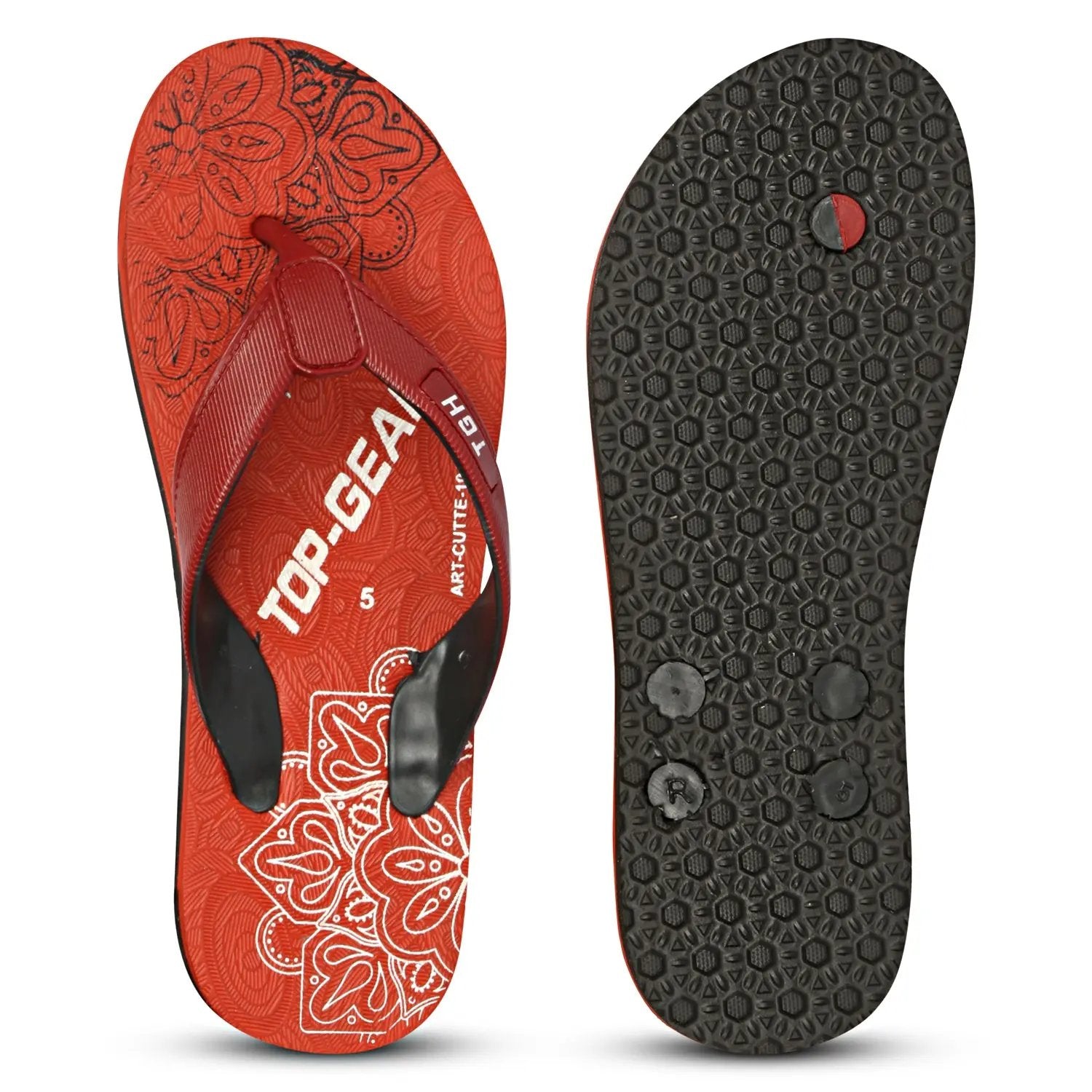 TGH LITEZ Cutte101 Women's Soft & Comfortable Slip-On Hawai Chappal for Daily Wear