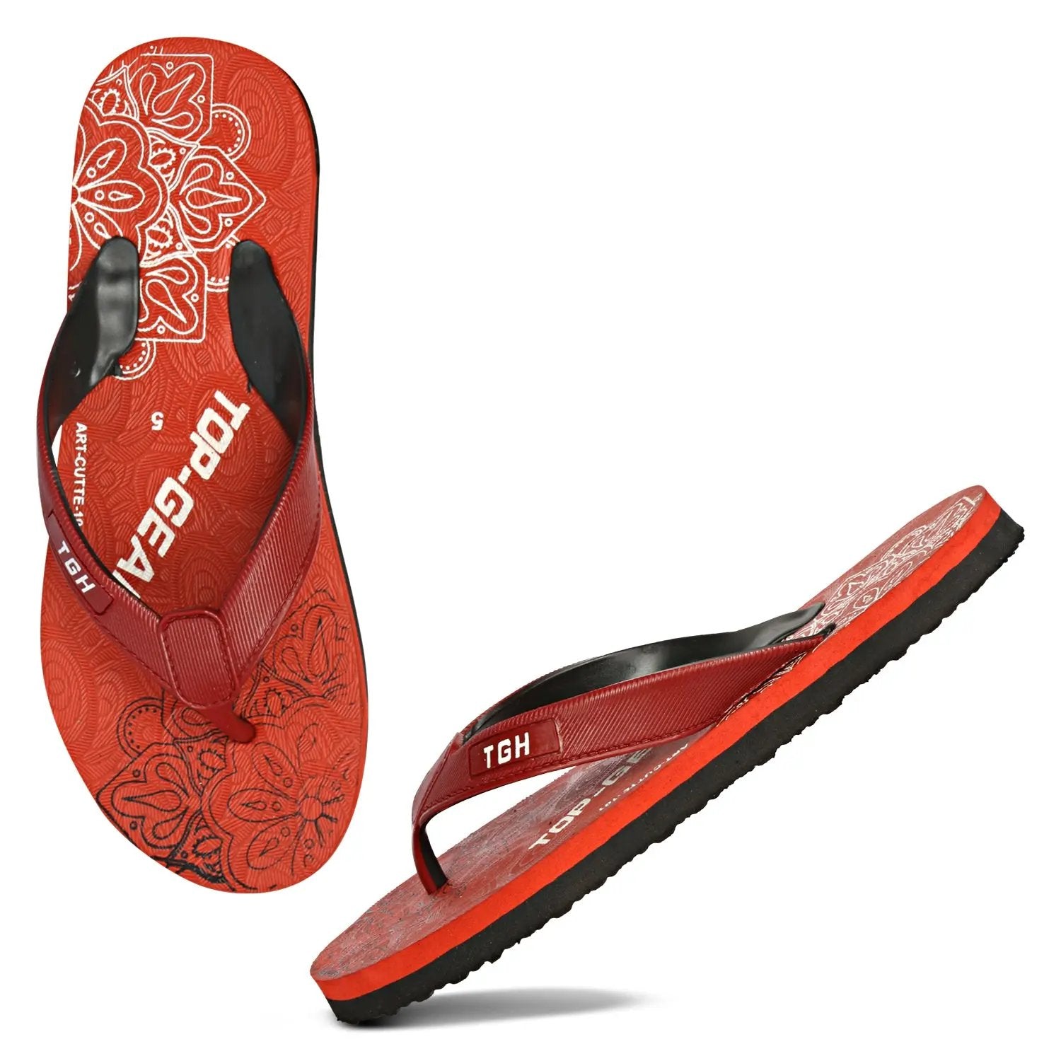 TGH LITEZ Cutte101 Women's Soft & Comfortable Slip-On Hawai Chappal for Daily Wear