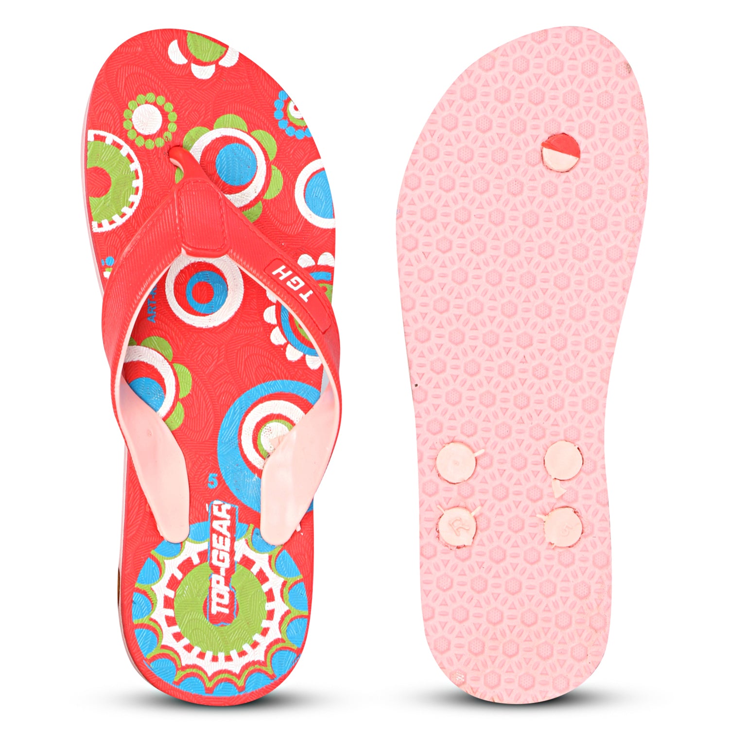 TGH LITEZ Khushi102 Stylish Hawai Chappal Slippers for Women