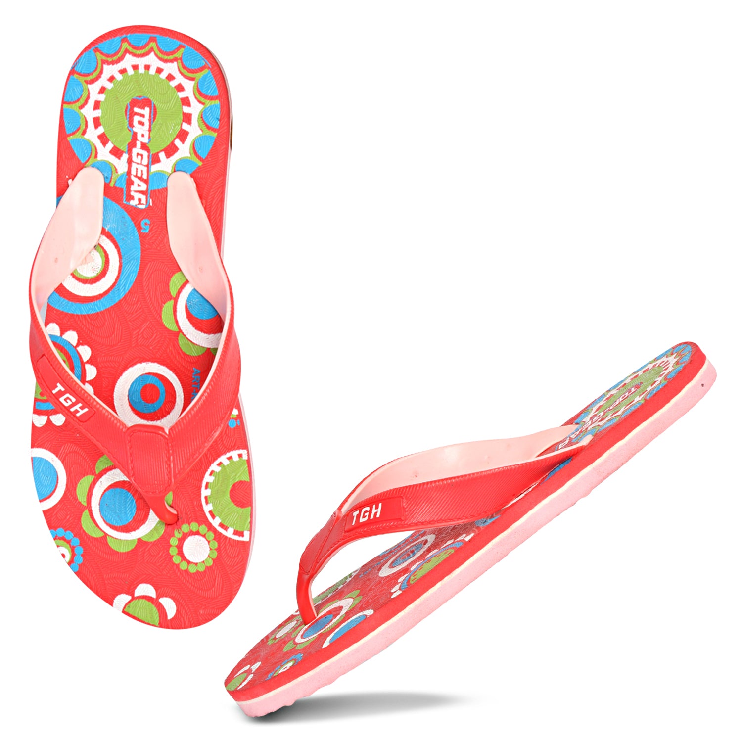 TGH LITEZ Khushi102 Stylish Hawai Chappal Slippers for Women