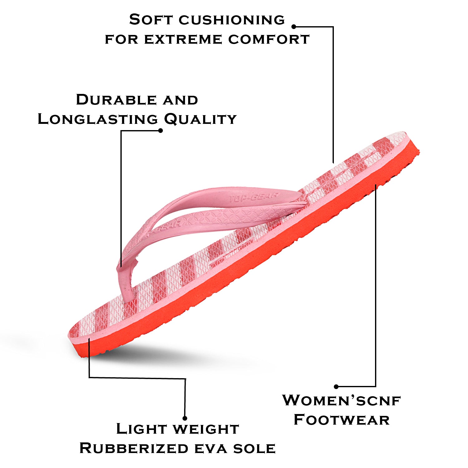 TGH LITEZ Nimmi54 Stylish Hawai Chappal Slippers