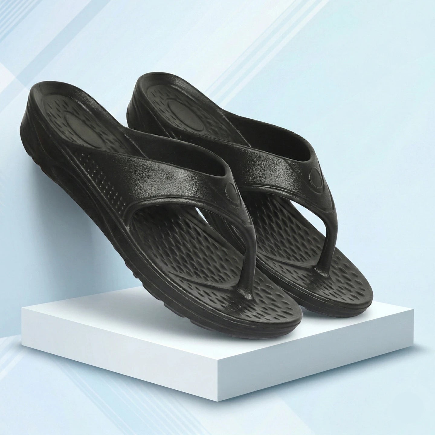 TGH Men's EVA Slippers | Ultra Lightweight | Soft Cushioned Footbed | Anti-Slip Comfort Slippers | Daily Wear Flip Flops | TGFM003