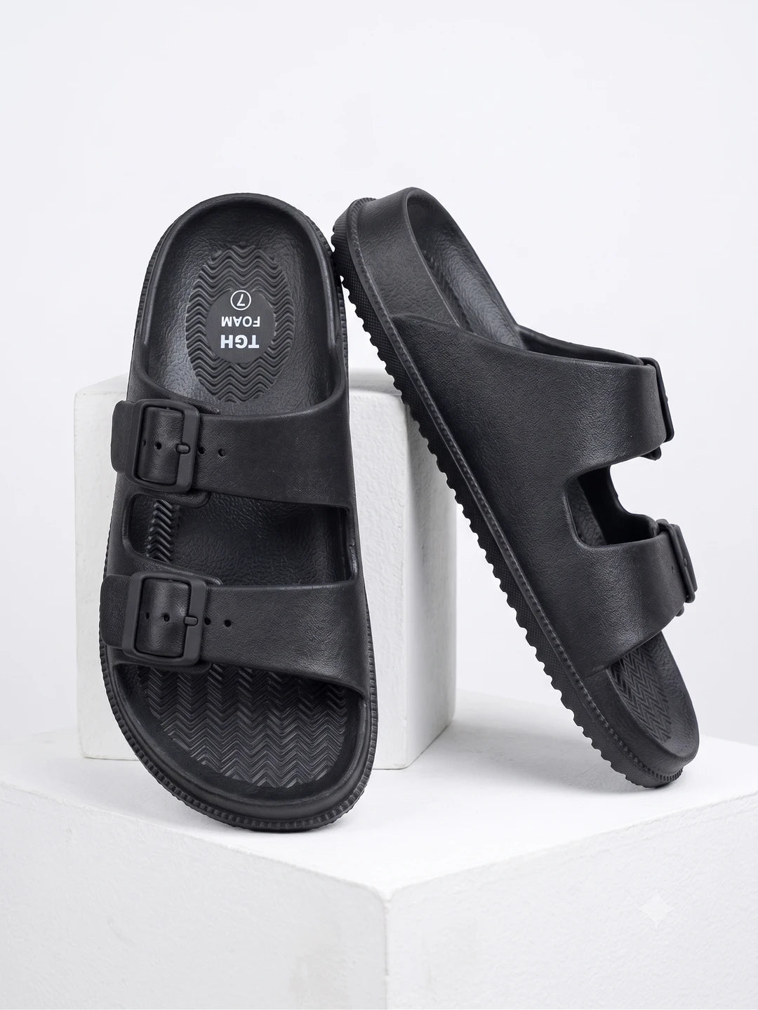 TGH Men's Casual Sandals | Lightweight EVA Comfort Sandals | Adjustable Strap | TGM0013
