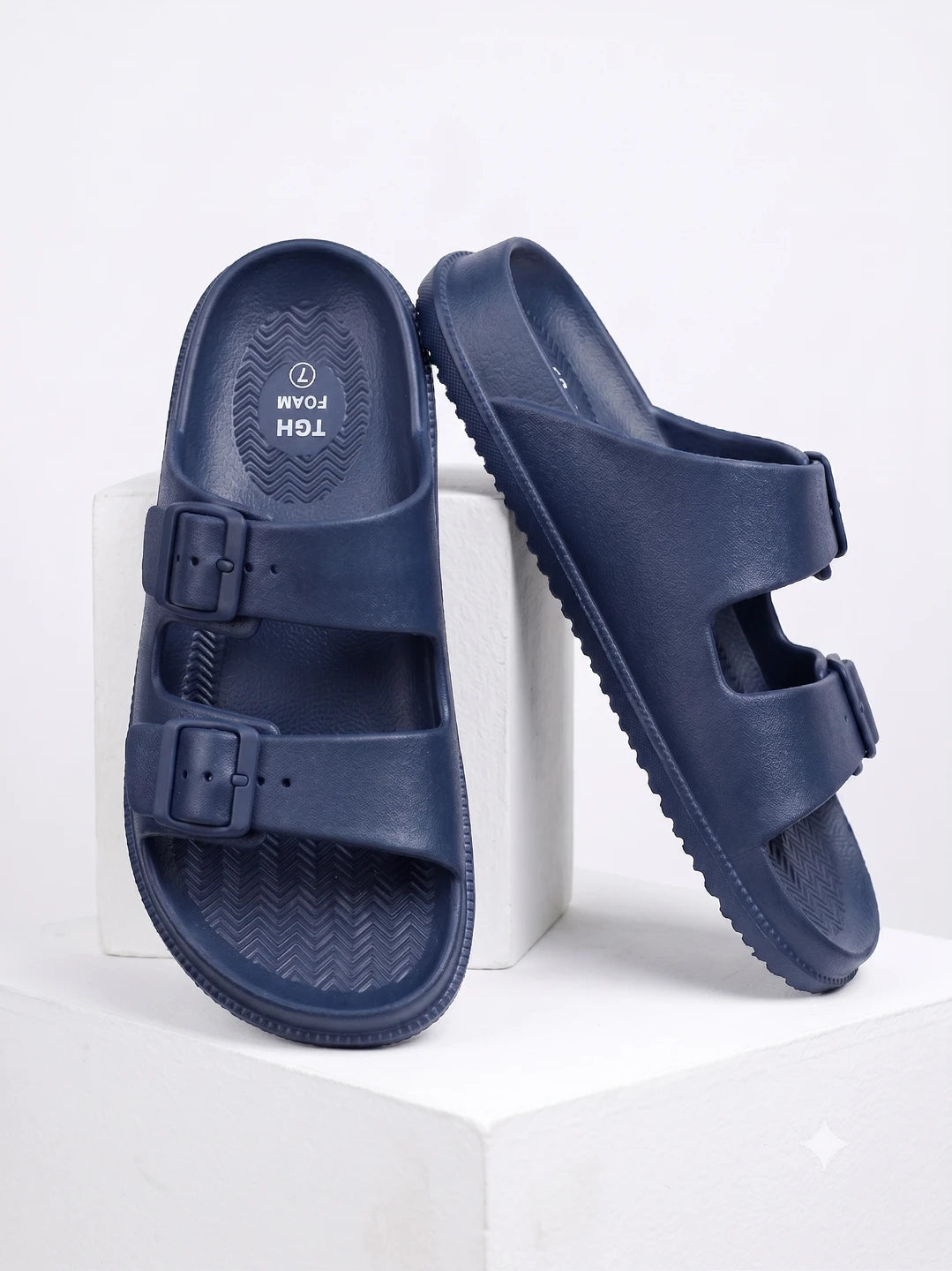 TGH Men's Casual Sandals | Lightweight EVA Comfort Sandals | Adjustable Strap | TGM0013