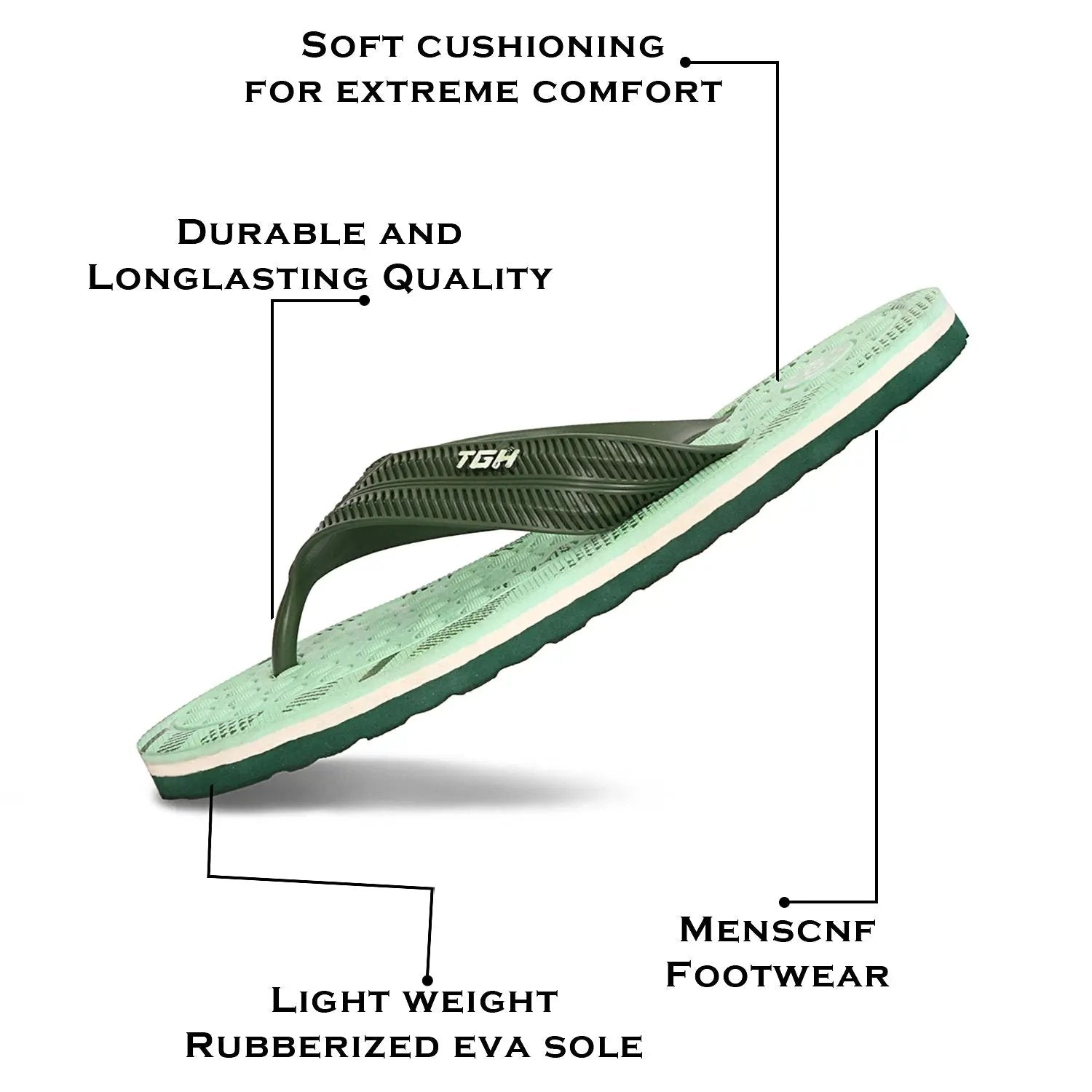 TGH LITEZ Super005 Stylish Hawai Chappal Slippers