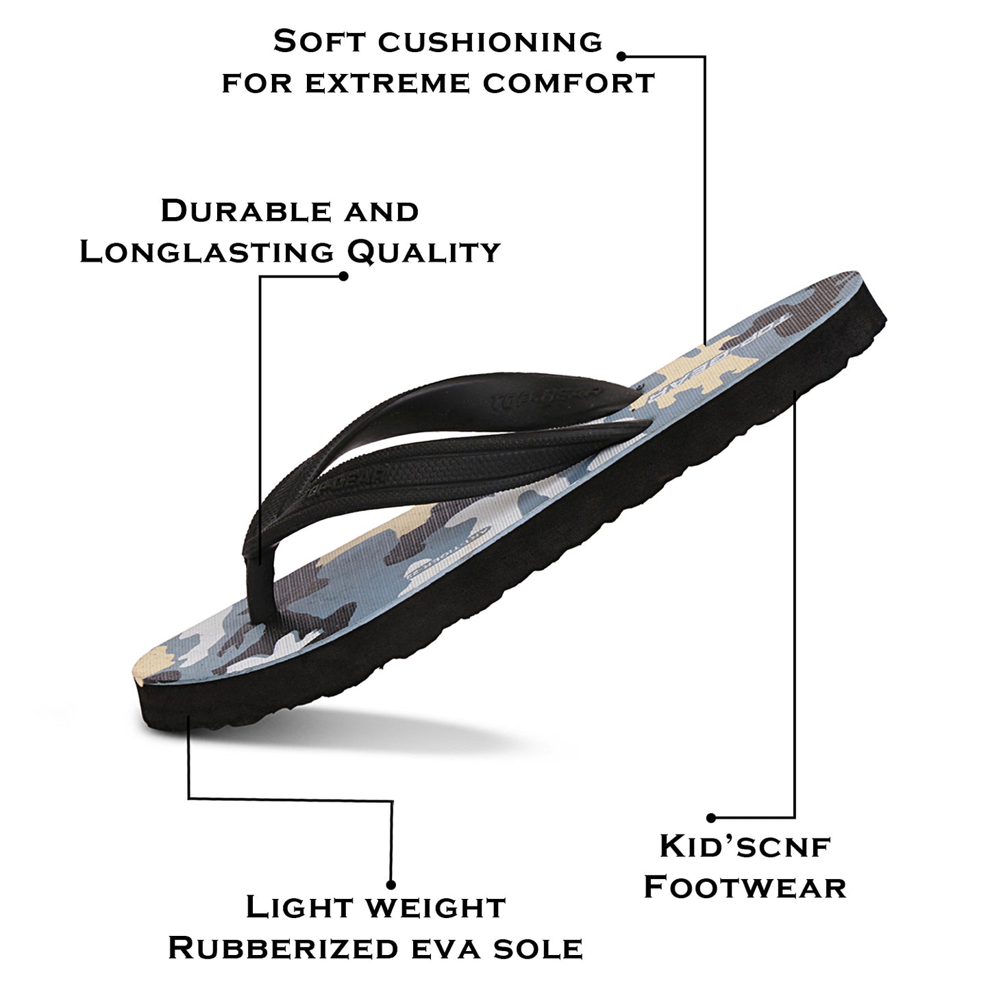 TGH LITEZ Tiger22 Stylish Hawai Chappal Slipper