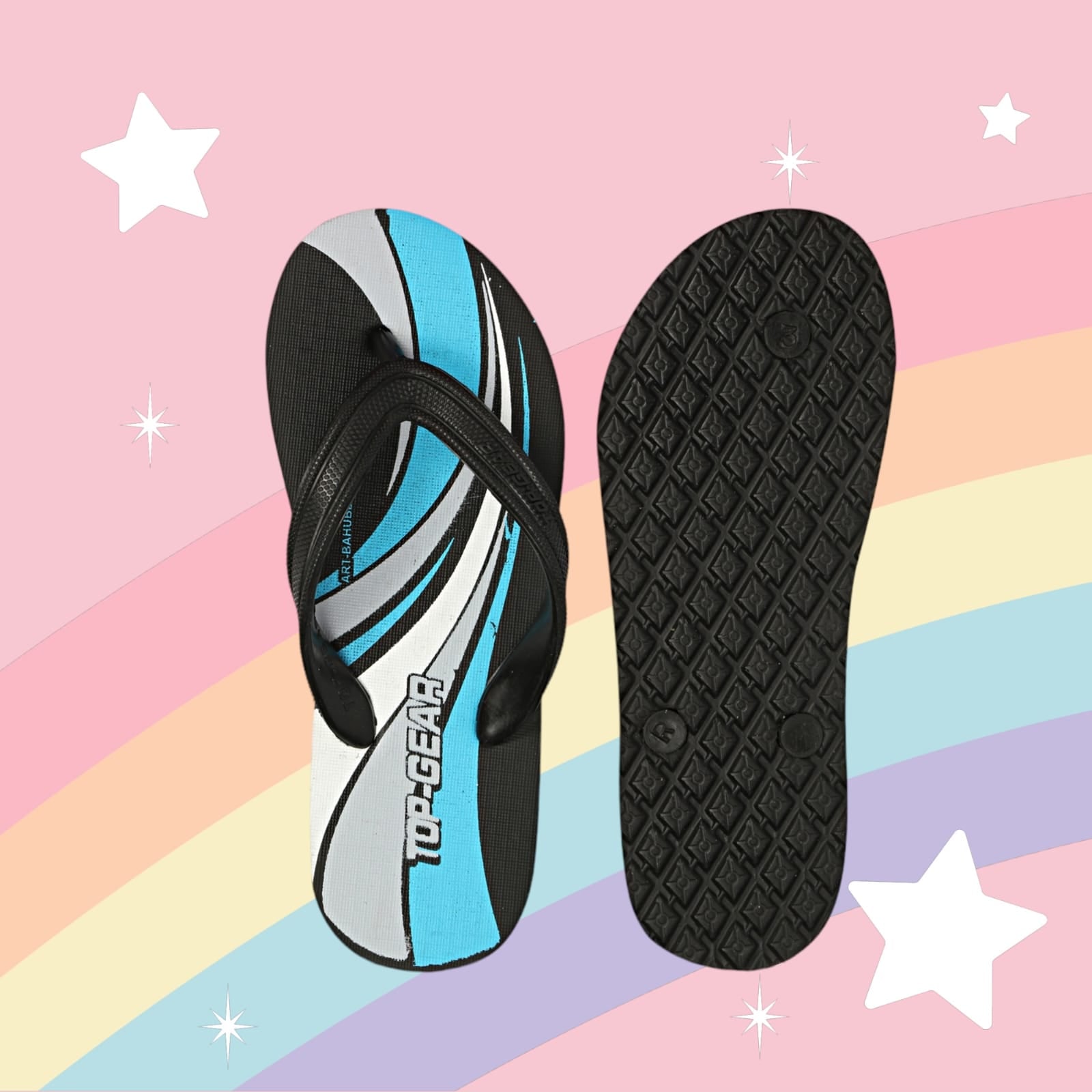 TGH LITEZ Tiger27 Stylish Hawai Chappal Slipper for Kids