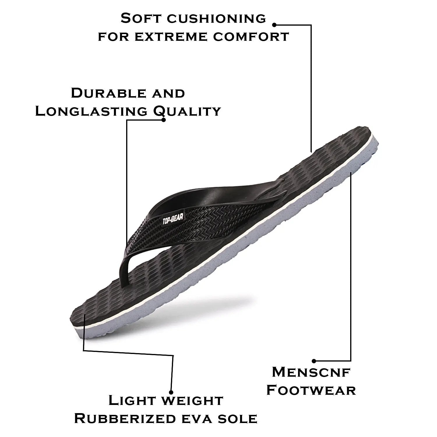 TGH LITEZ Oocean111 Stylish Hawai Chappal Slippers