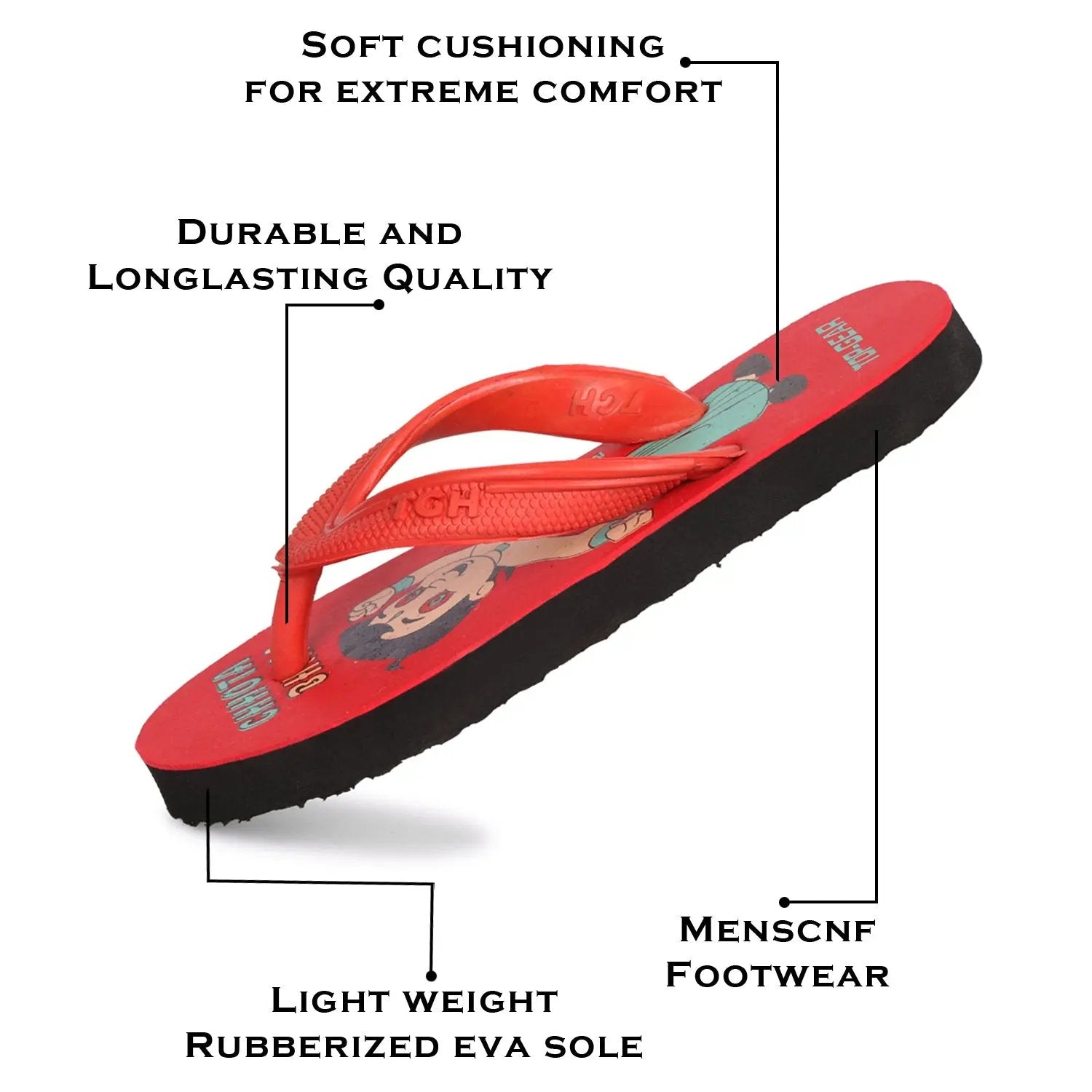 TGH LITEZ Mithu23 Stylish Hawai Chappal Slipper Top Gear