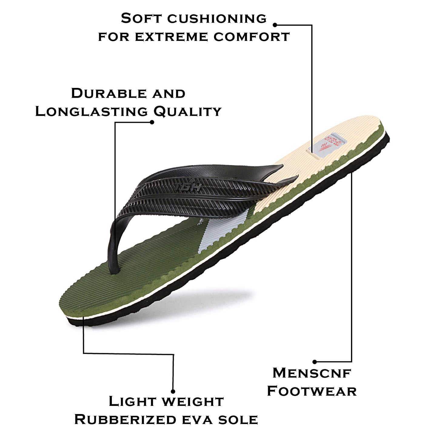 TGH LITEZ Super004 Stylish Hawai Chapple Slipper