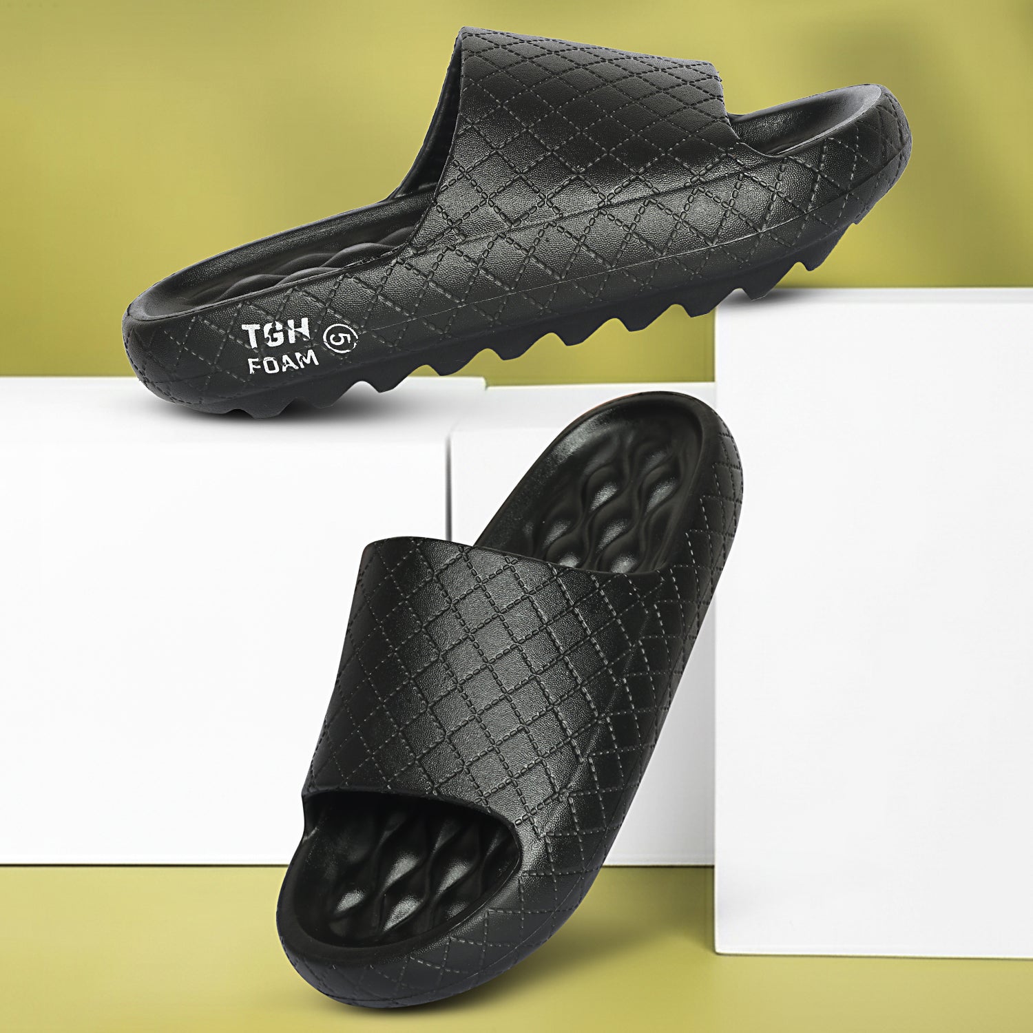 TGH FOAM TGFL001 Extra Soft Comfortable Stylish Flip Flop Slippers