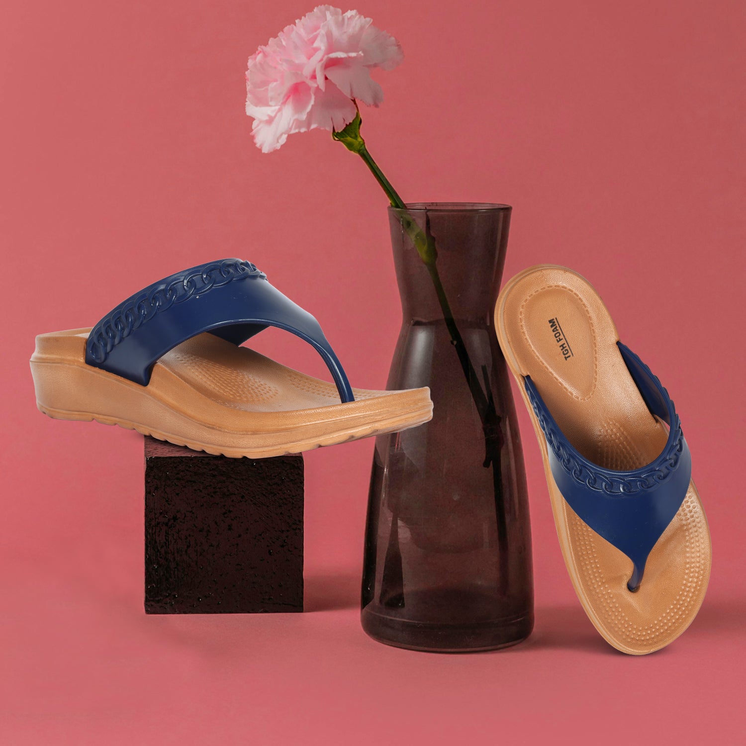 TGH FOAM TGFL005 Extra Soft Comfortable Stylish Slippers