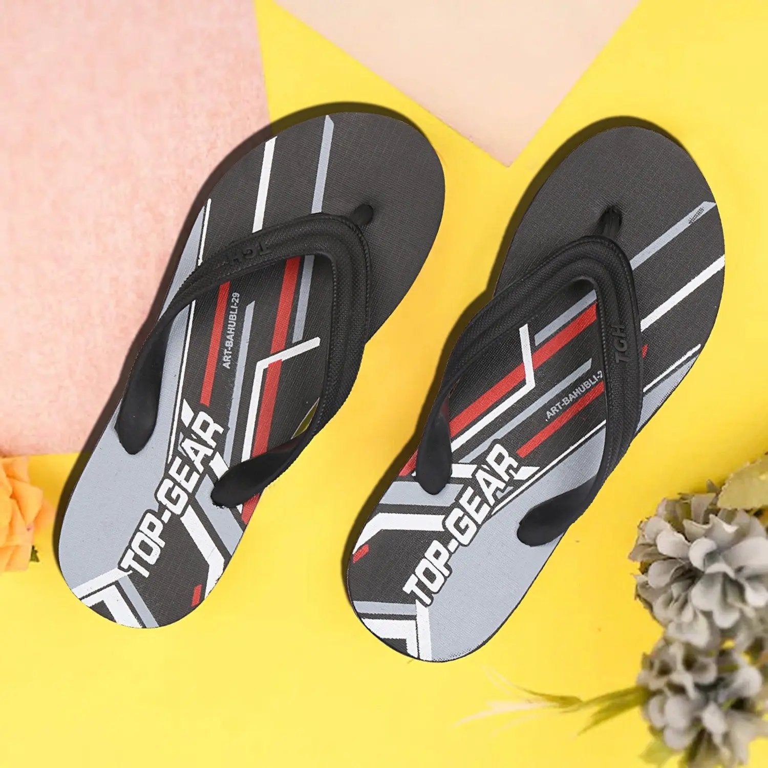 TGH LITEZ Bahubali29 Stylish Hawai Chapple Slipper Top Gear