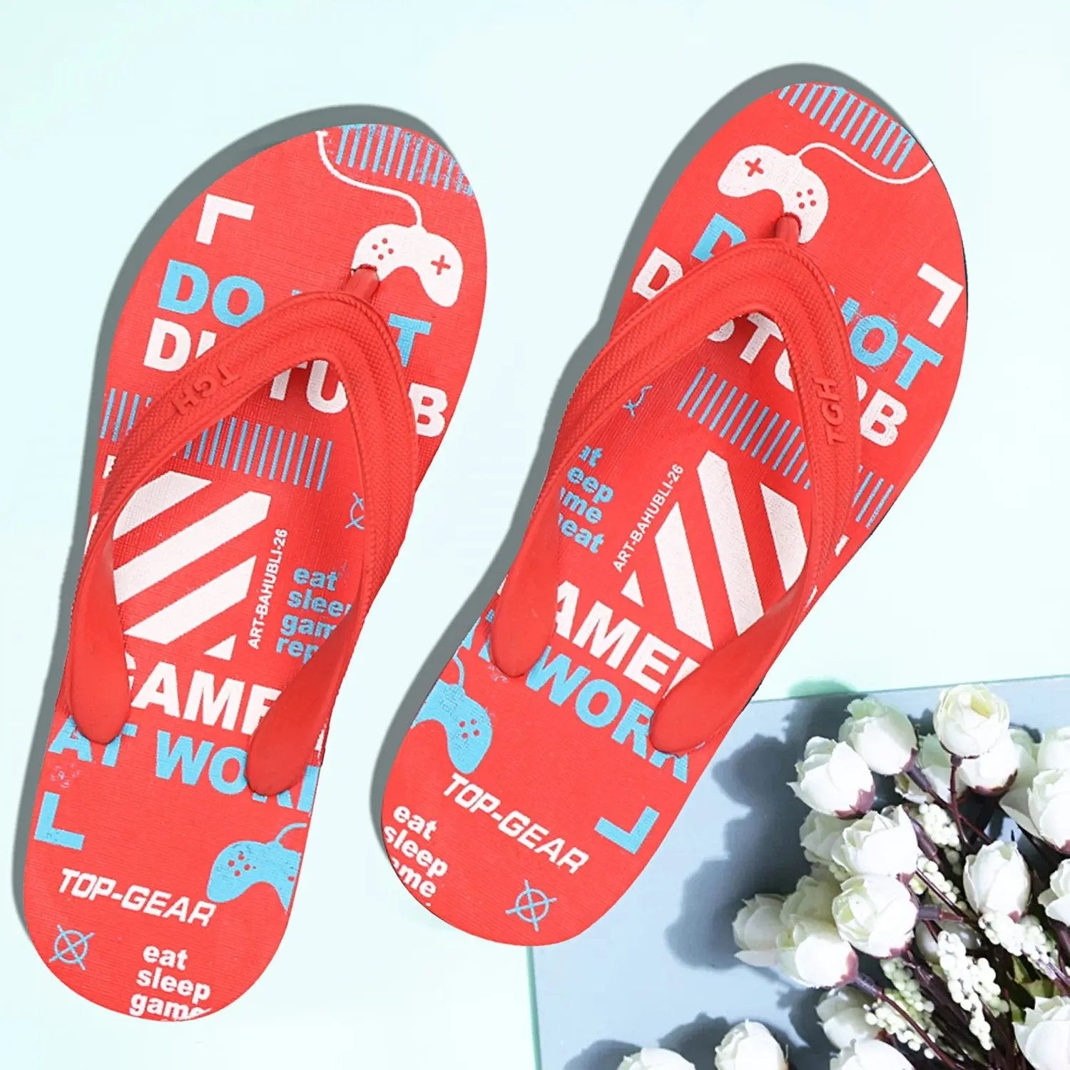 TGH LITEZ Bahubali26 Stylish Hawai Chapple Slipper Top Gear