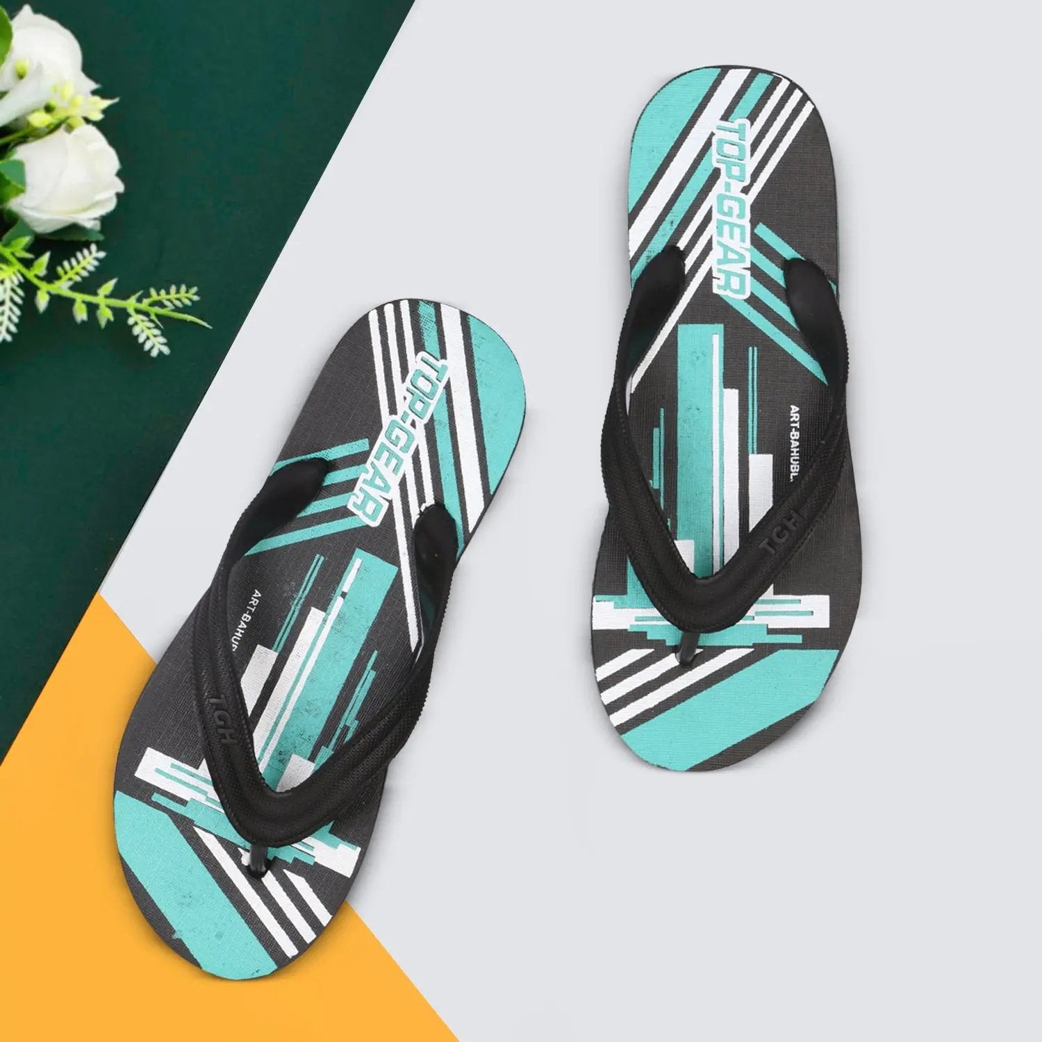 TGH LITEZ Bahubali30 Stylish Hawai Chapple Slipper Top Gear