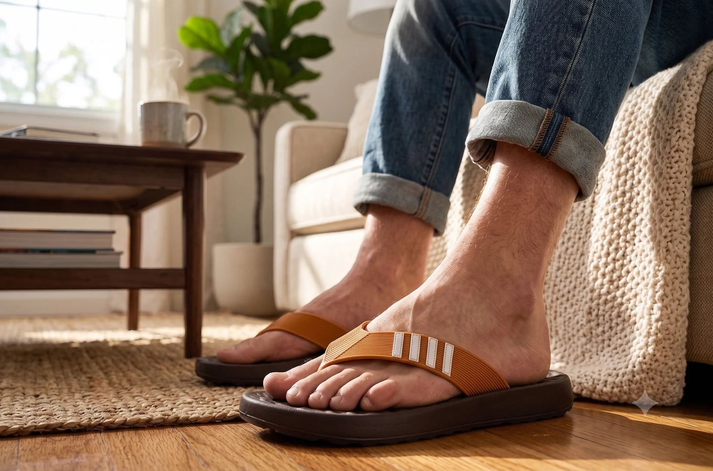 TGH Men Comfort EVA Slippers | Lightweight | Soft Cushion TGFM011