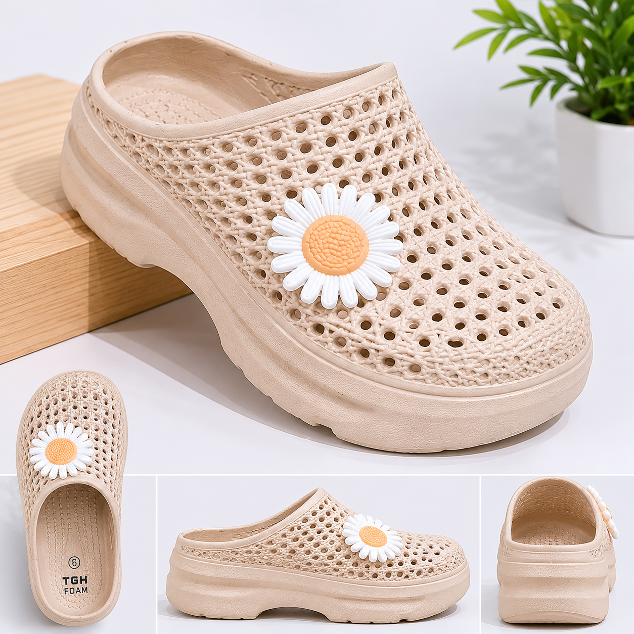 Women’s Lightweight Foam TGL013 Extra Soft Comfortable Stylish Slippers