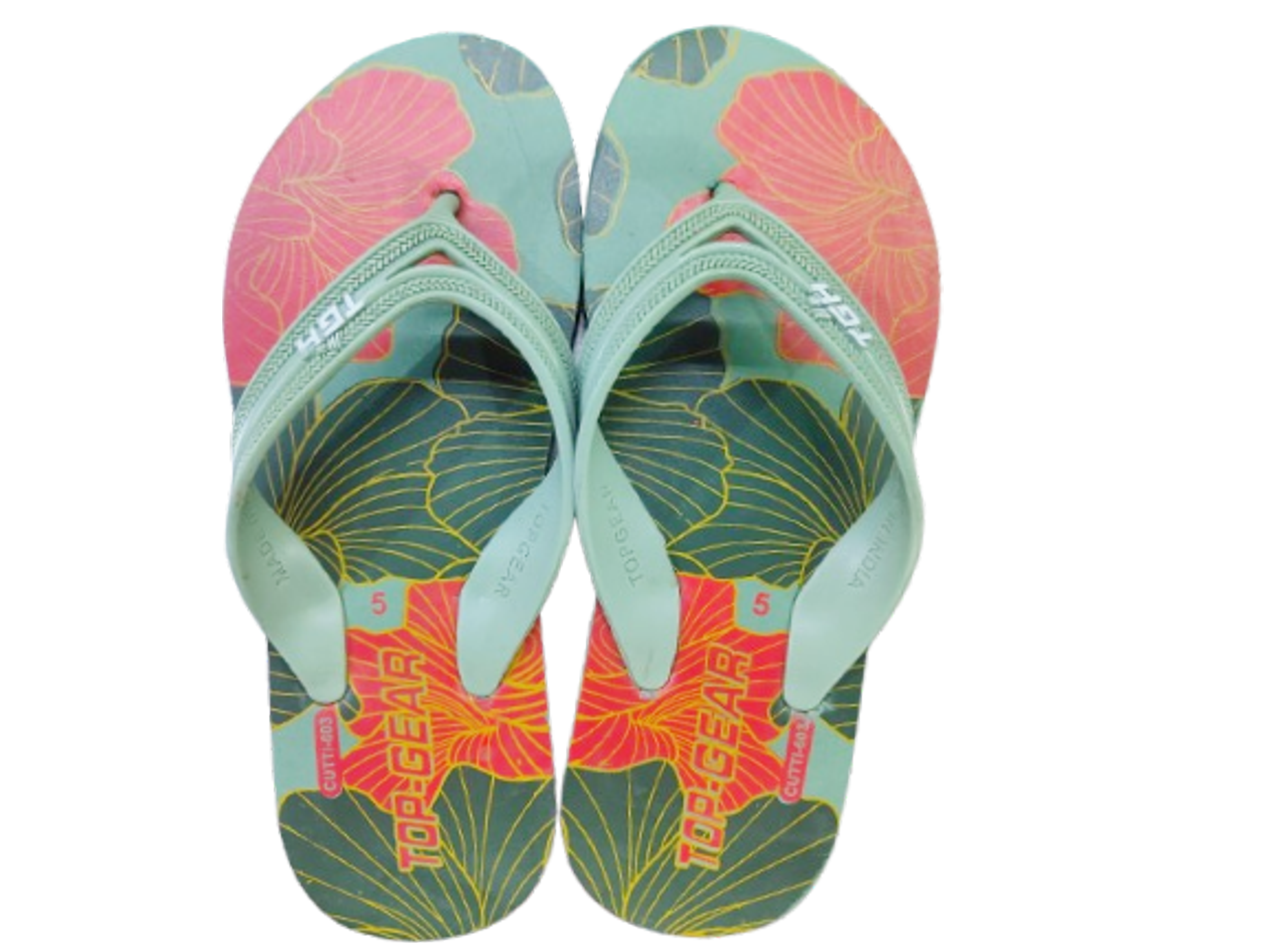 TGH LITEZ Cutte603 Stylish Hawai Chapple Slipper Top Gear