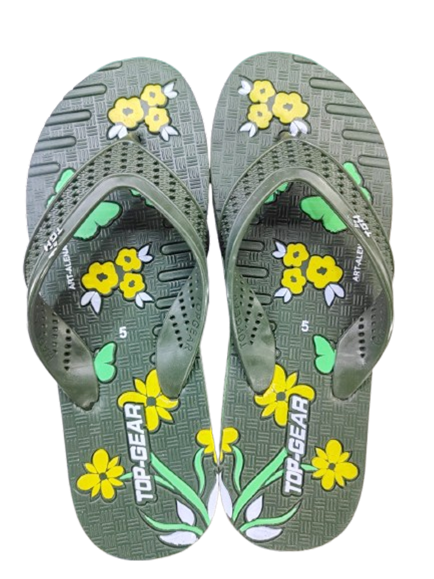 TGH LITEZ Alina003 Women's Soft & Comfortable Slip-On Hawai Chappal for Daily Wear