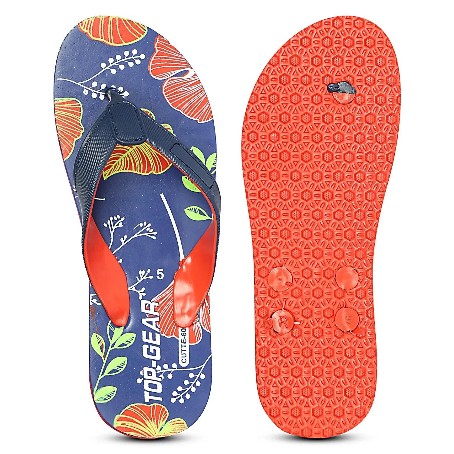TGH LITEZ Cutte602 Women's Soft & Comfortable Slip-On Hawai Chappal for Daily Wear