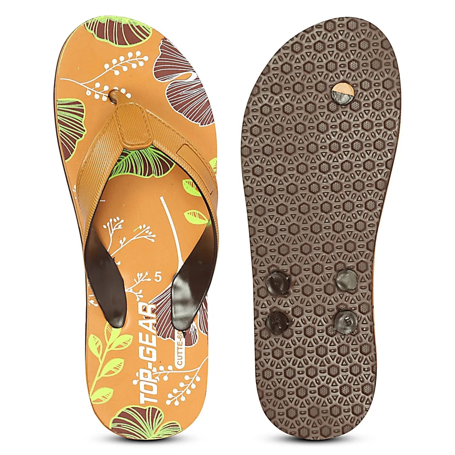 TGH LITEZ Cutte602 Women's Soft & Comfortable Slip-On Hawai Chappal for Daily Wear