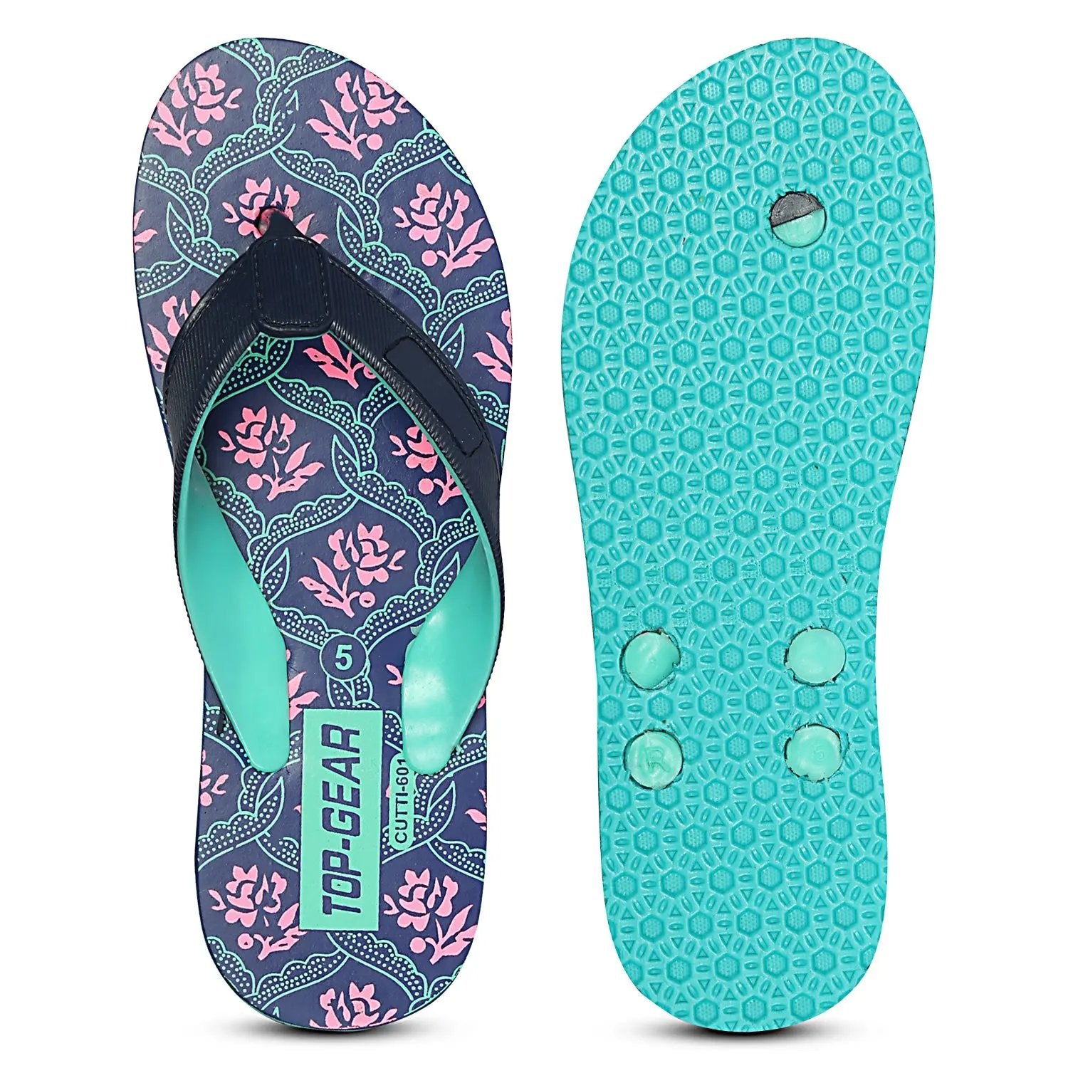 TGH LITEZ Cutte601 Women's Soft & Comfortable Slip-On Hawai Chappal for Daily Wear