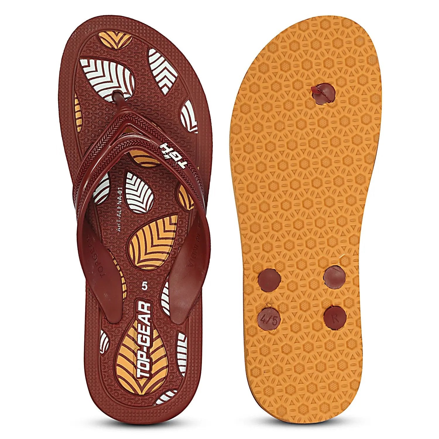 TGH LITEZ Alina001 Women's Soft & Comfortable Slip-On Hawai Chappal for Daily Wear