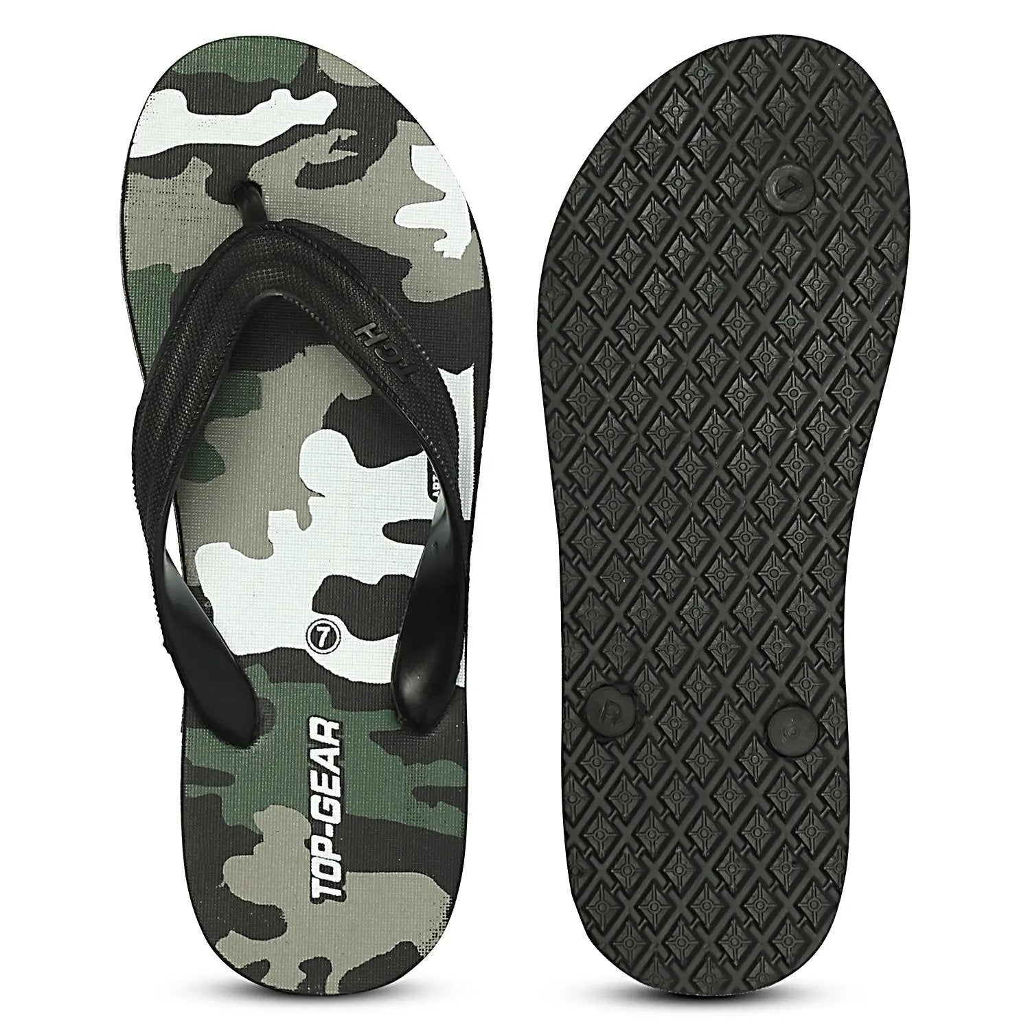 TGH LITEZ Bahubali31 Men's Soft & Comfortable Slip-On Hawai Chappal for Daily Wear