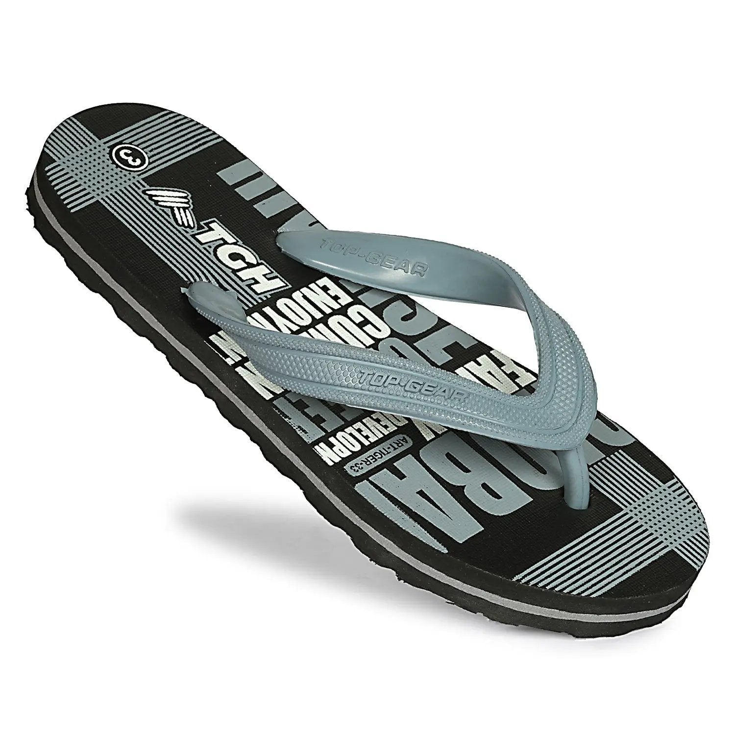 TGH LITEZ Tiger33 Stylish Hawai Chapple Slipper Top Gear