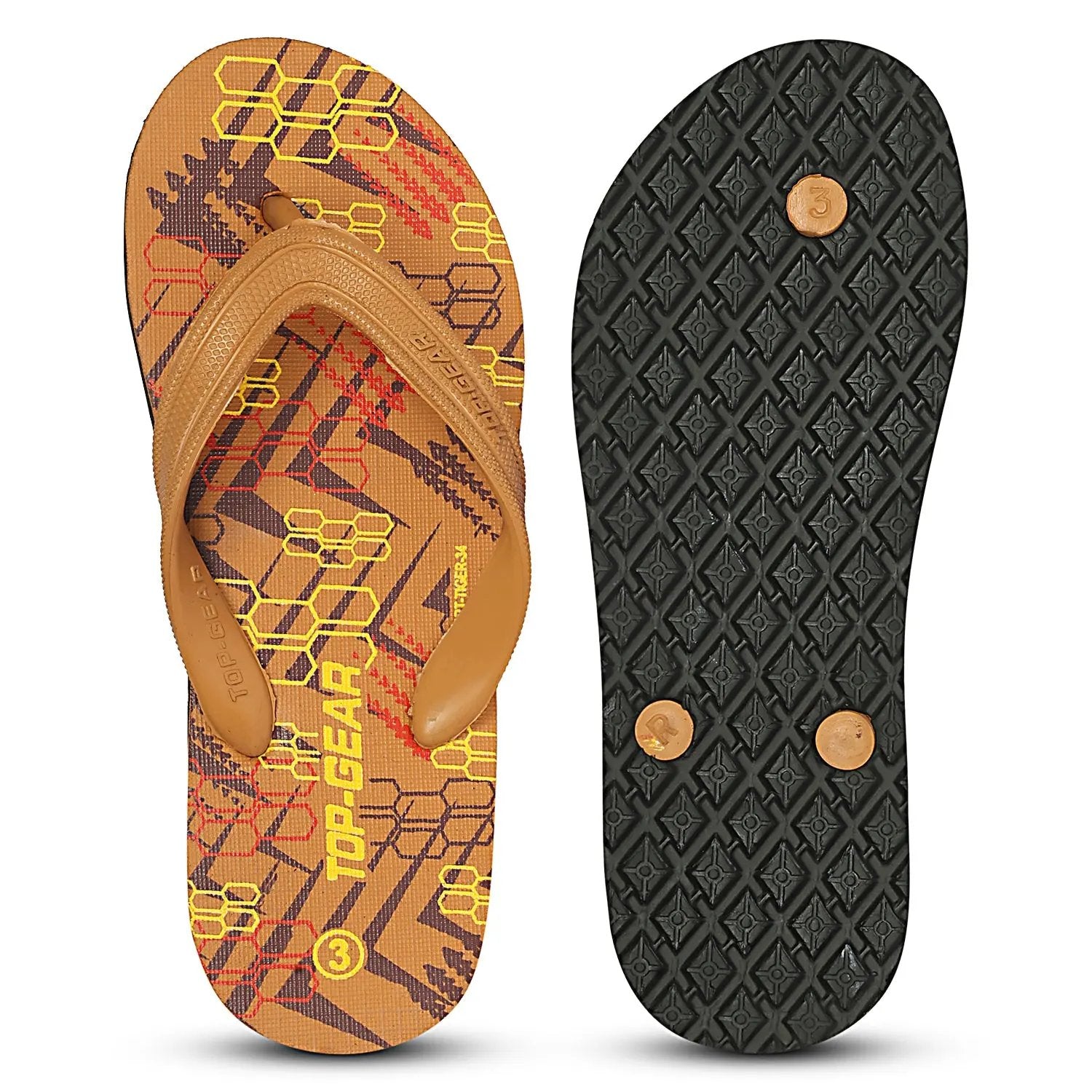 TGH LITEZ Tiger34 Soft & Comfortable Slip-On Hawai Chappal for Daily Wear