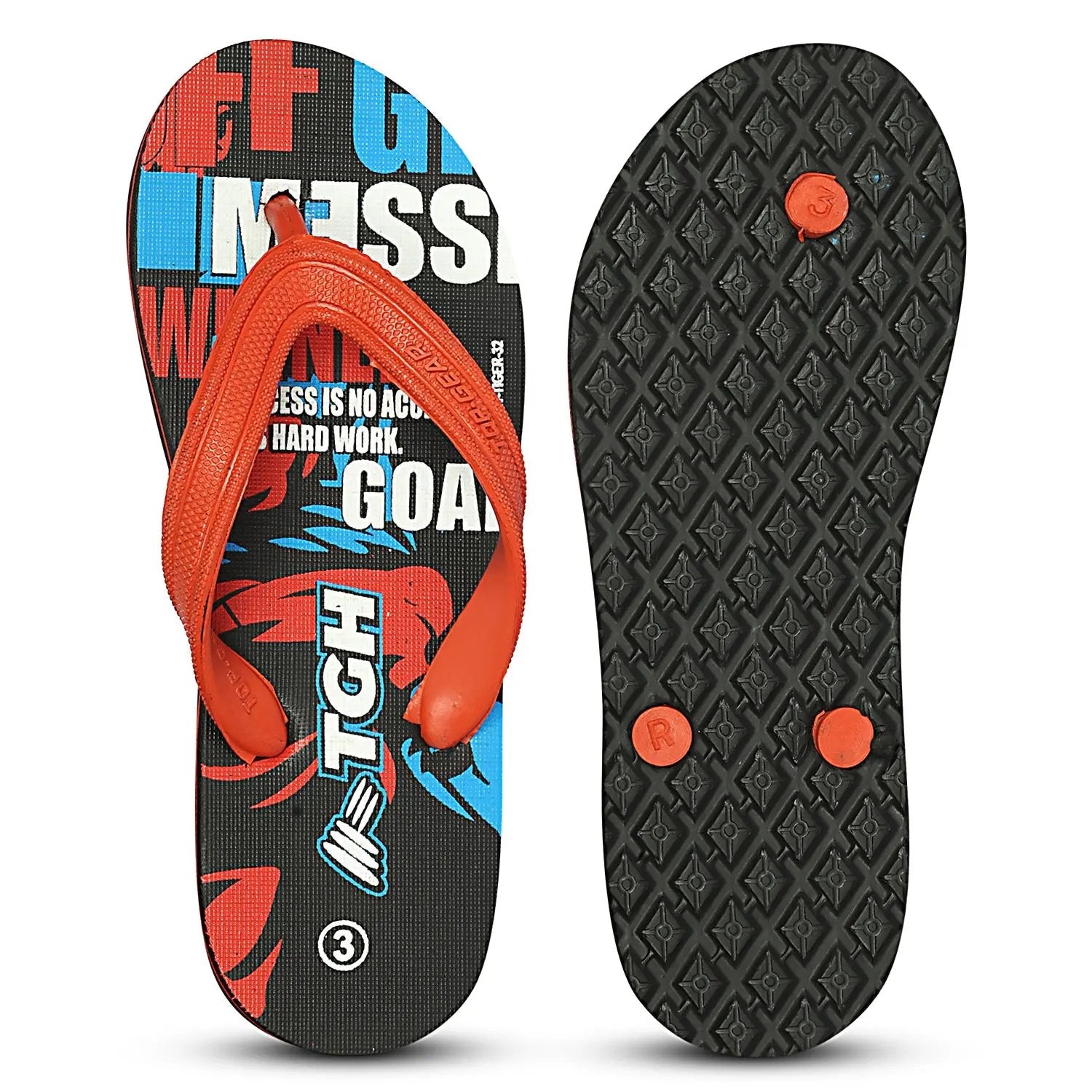 TGH LITEZ Tiger32 Kids Soft & Comfortable Slip-On Hawai Chappal for Daily Wear