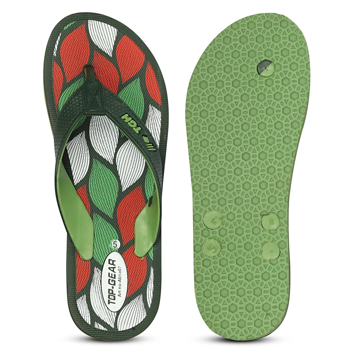 TGH LITEZ Alina007 Women's Soft & Comfortable Slip-On Hawai Chappal for Daily Wear