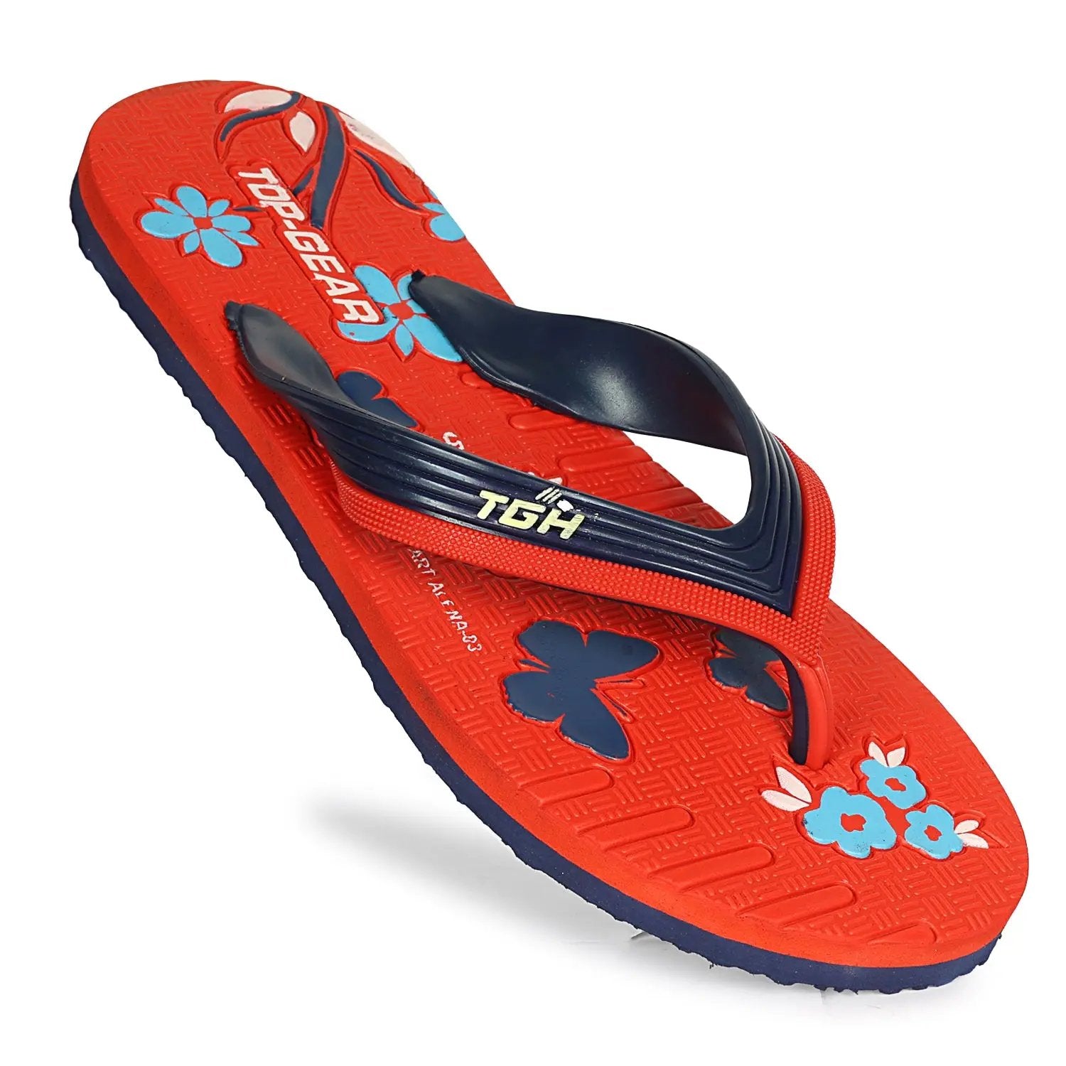 TGH LITEZ Alina003 Women's Soft & Comfortable Slip-On Hawai Chappal for Daily Wear