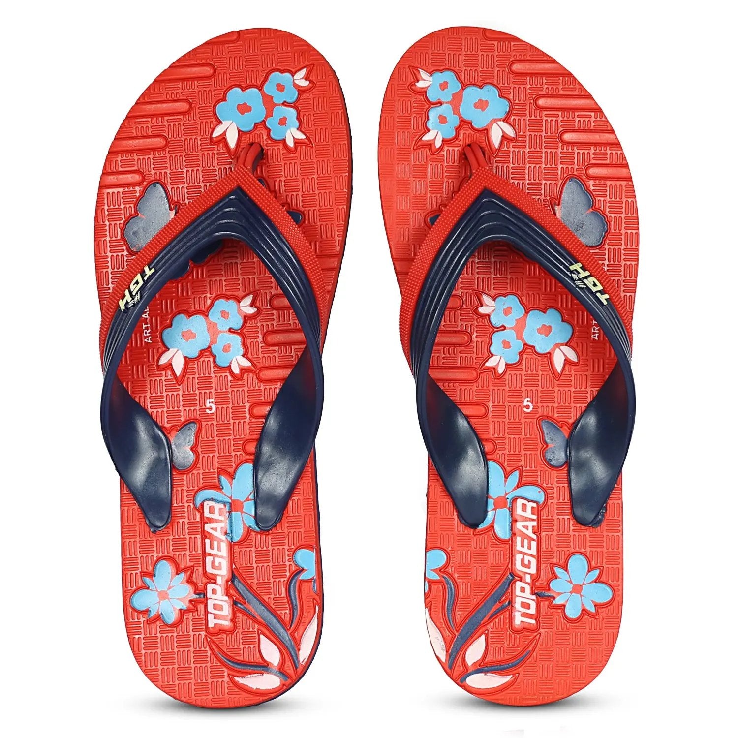 TGH LITEZ Alina003 Women's Soft & Comfortable Slip-On Hawai Chappal for Daily Wear