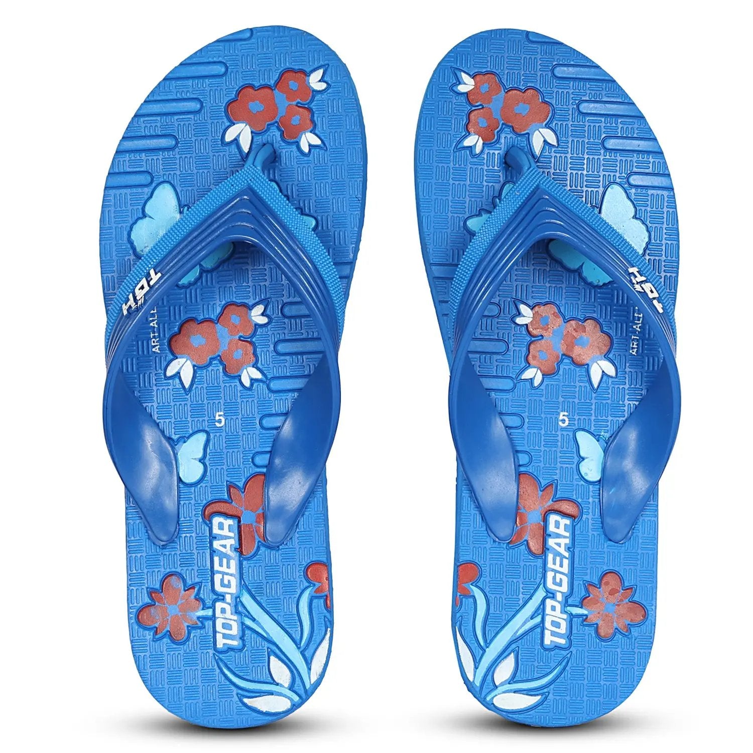 TGH LITEZ Alina003 Women's Soft & Comfortable Slip-On Hawai Chappal for Daily Wear