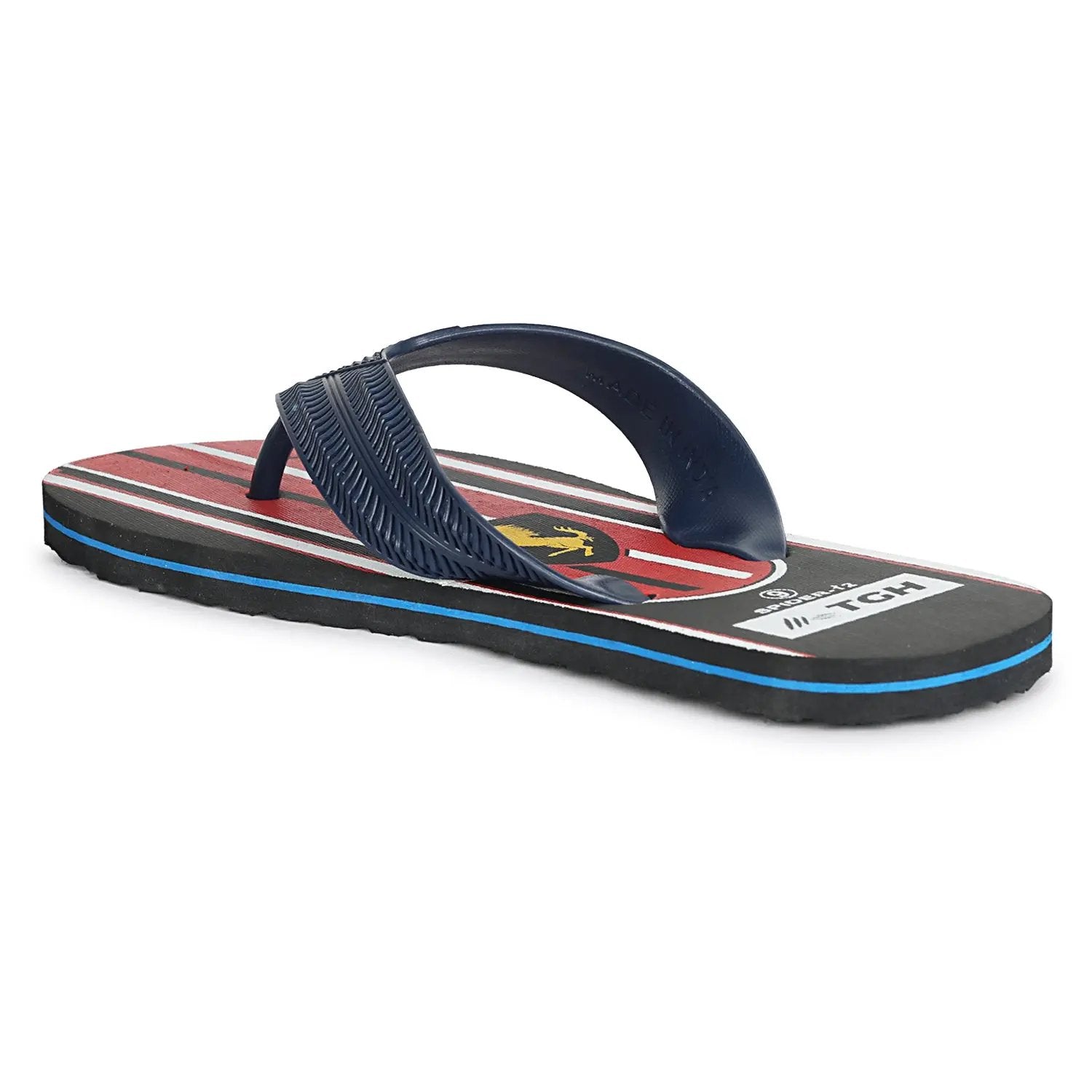 TGH LITEZ Spider12 Men's Soft & Comfortable Slip-On Hawai Chappal for Daily Wear