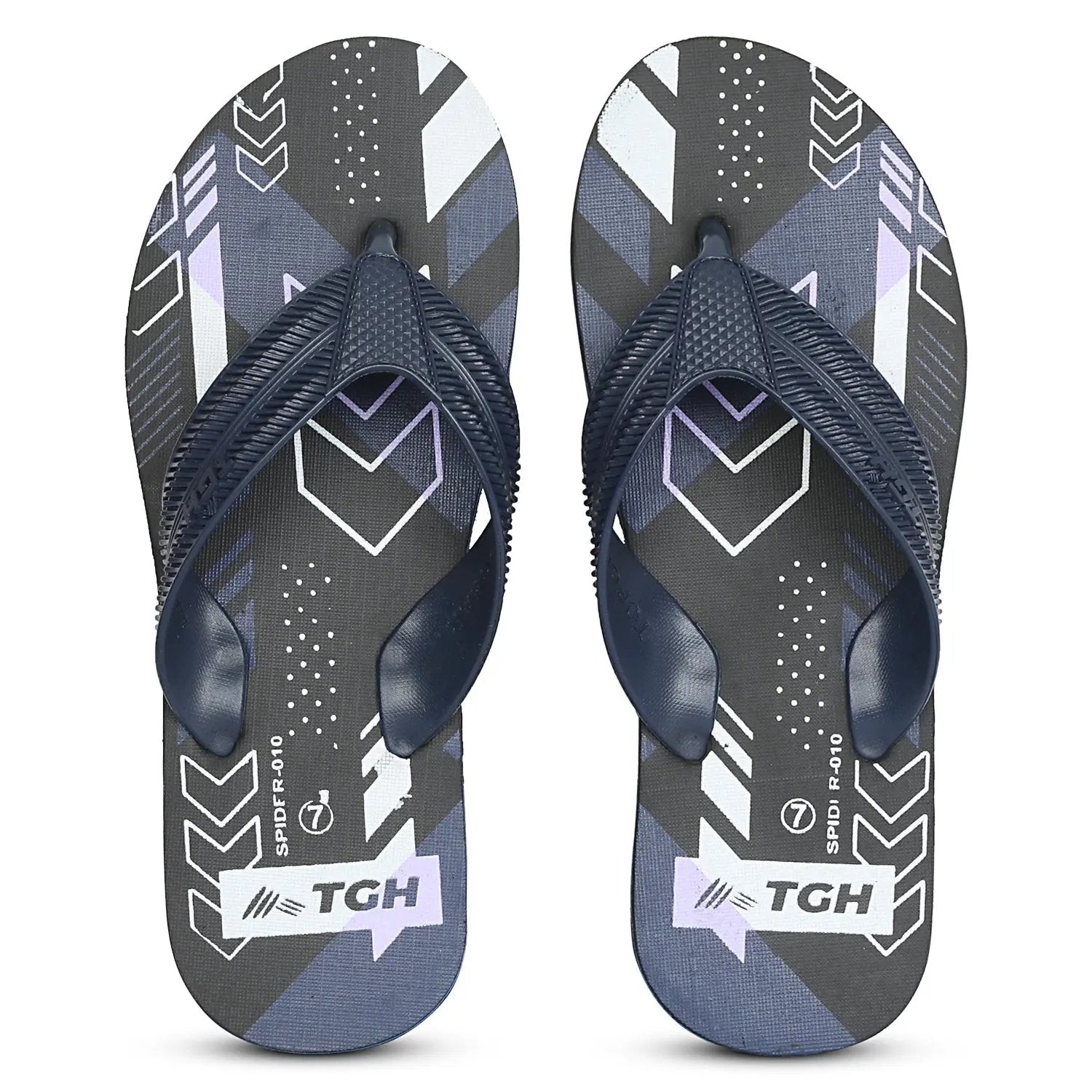 TGH LITEZ Spider10 Men's Soft & Comfortable Slip-On Hawai Chappal for Daily Wear