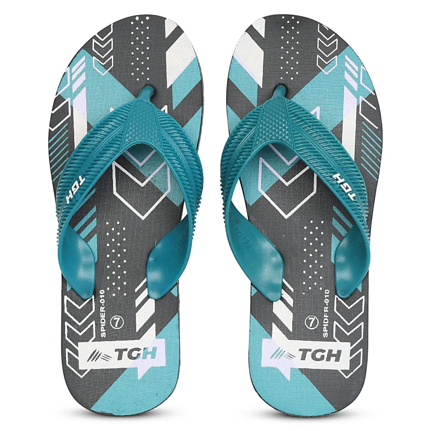 TGH LITEZ Spider10 Men's Soft & Comfortable Slip-On Hawai Chappal for Daily Wear