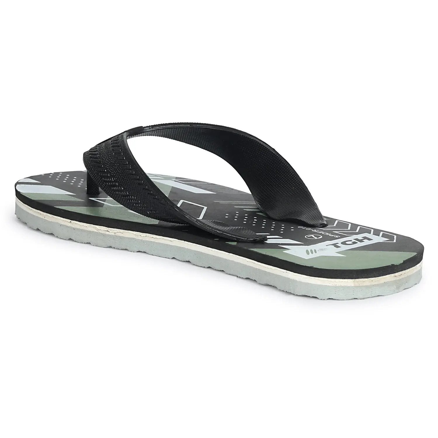 TGH LITEZ Spider10 Men's Soft & Comfortable Slip-On Hawai Chappal for Daily Wear