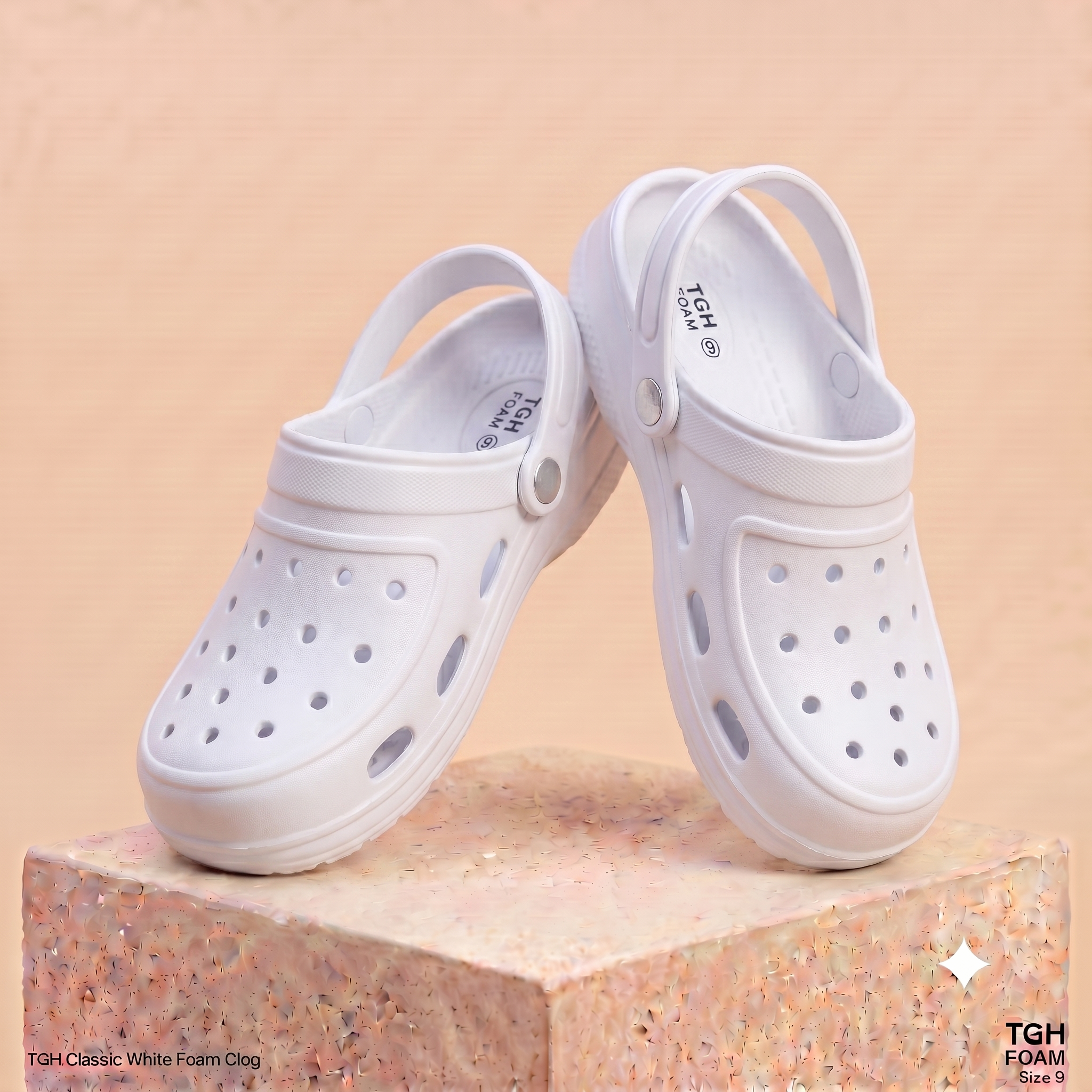 TGH FOAM TGFM006 Extra Soft Comfortable Stylish Slippers | Premium EVA Lightweight Anti-Slip Daily Wear Slippers